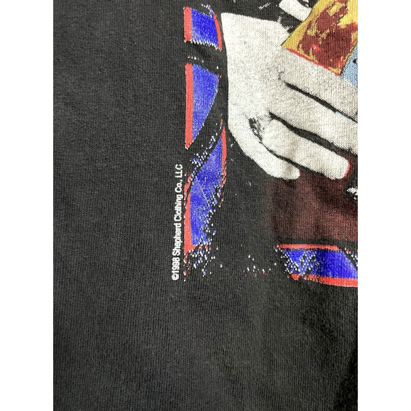 Hanes VINTAGE Kenny Wayne Shepherd Tour Shirt Concert Shirt 2XL Hanes T-Shirt Black Men 90s Boys/Mens Size US XXL / EU 58 / 5 - 3 Thumbnail