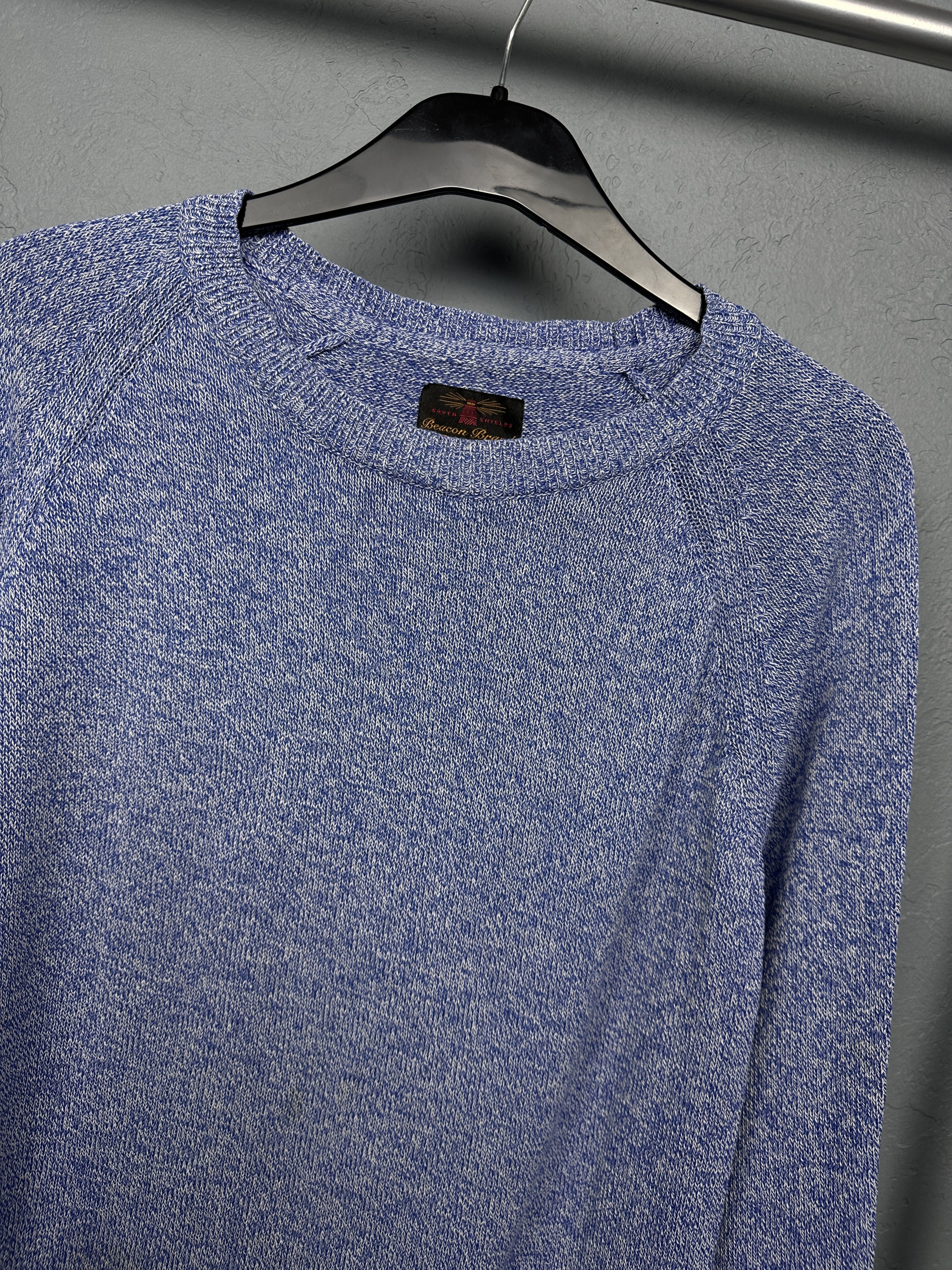 Barbour Barbour Vintage Mens Cotton Knit Crew Neck Sweater Size US XL / EU 56 / 4 - 2 Thumbnail