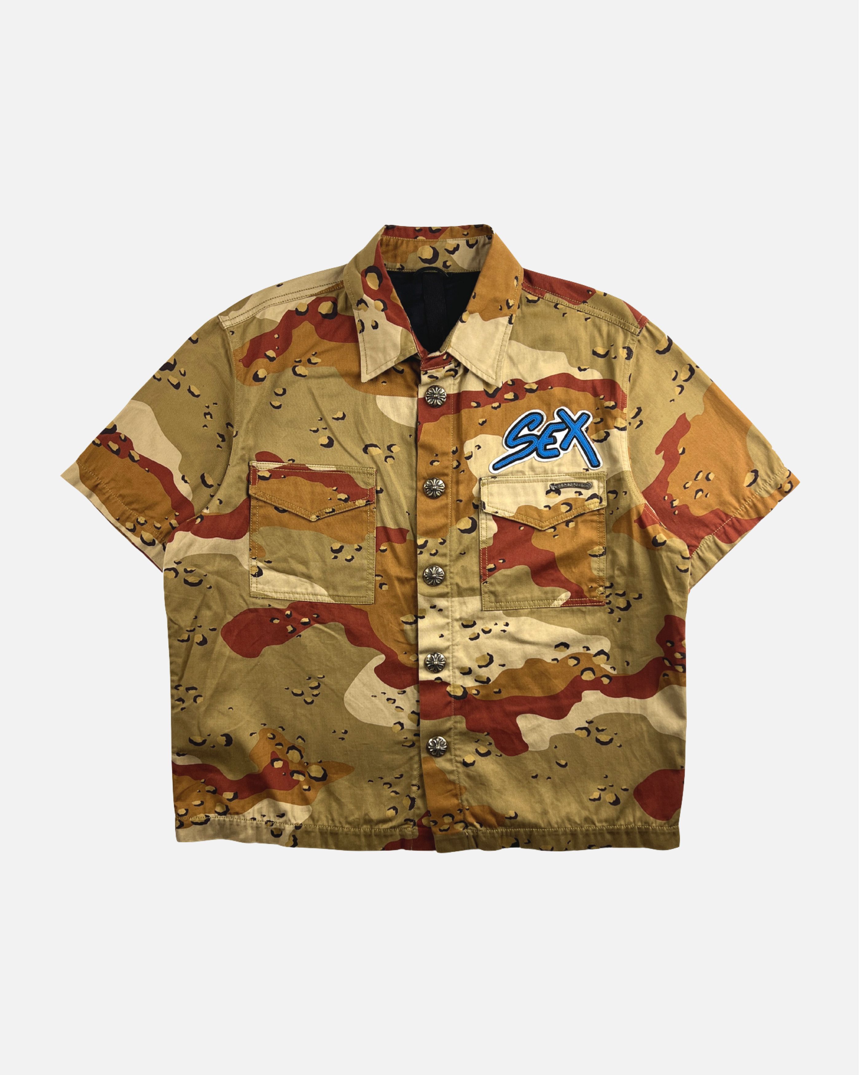 Pre-owned Chrome Hearts X Matty Boy Chrome Hearts Mattyboy Sex Camo Shirt