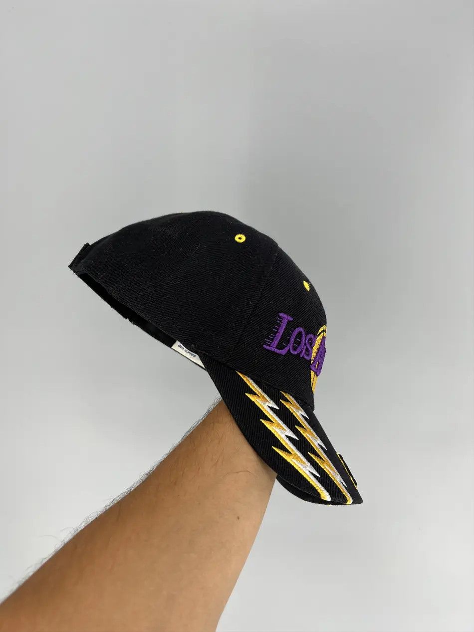 Los Angeles Apparel Vintage Sam’s Cap Los Angeles Black Strapback Hat Size ONE SIZE - 3 Thumbnail