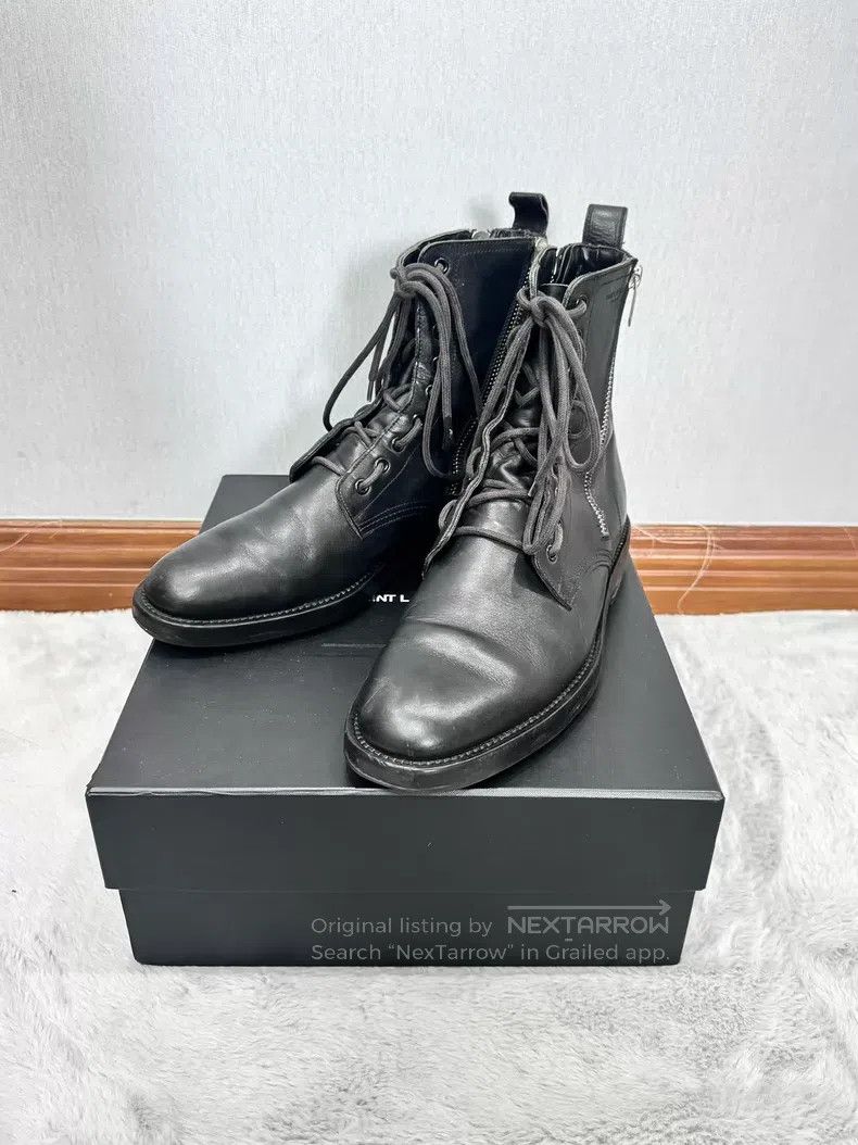 Saint Laurent Paris Saint Laurent Paris Double Zip Military Boots i Size US 10 / EU 43 - 2 Thumbnail