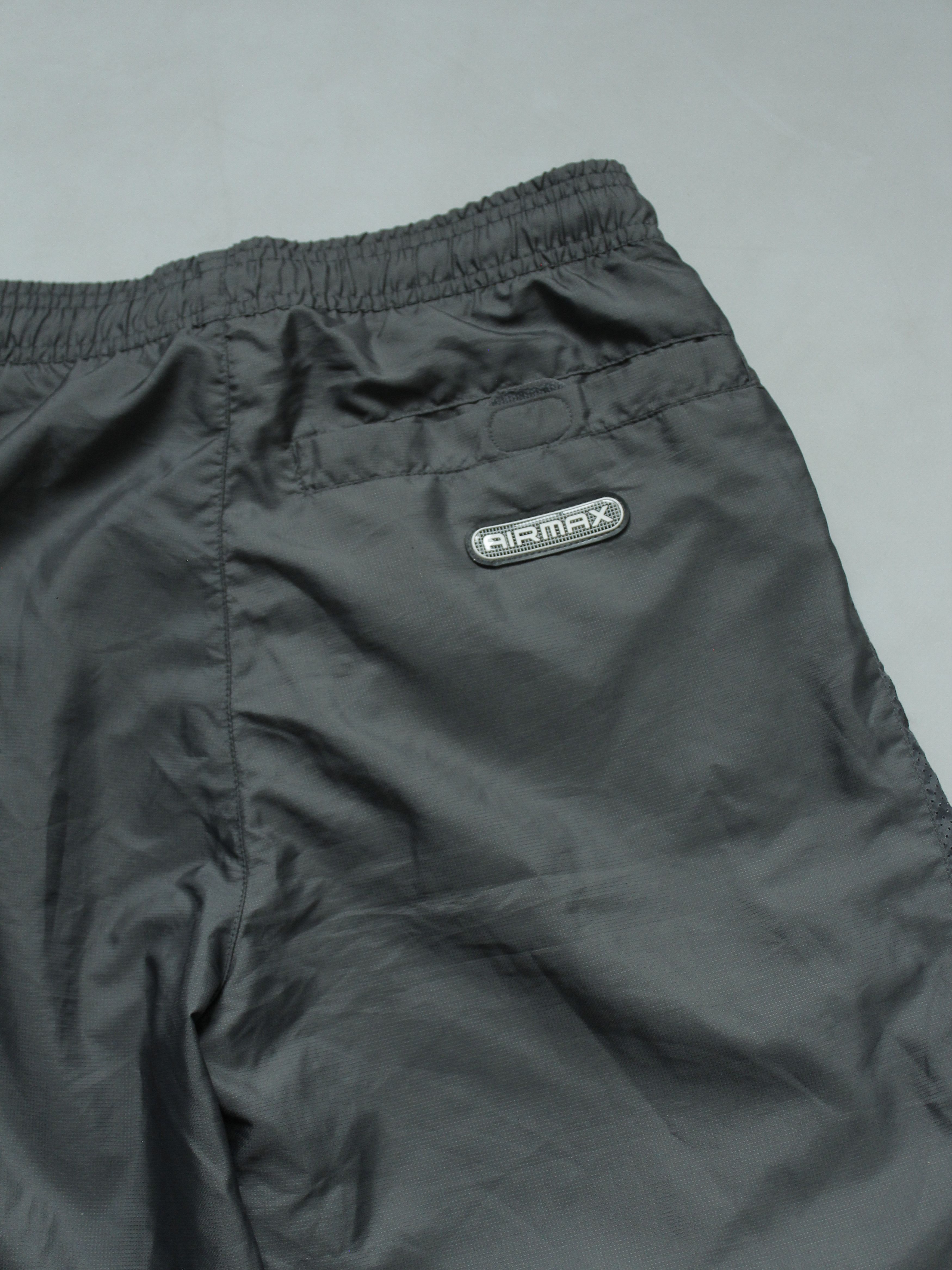 Nike × Vintage Nike Parachute Pants Vintage Youth L Womens XS-S Gray Baggy Size 27" / US 4 / IT 40 - 6 Thumbnail