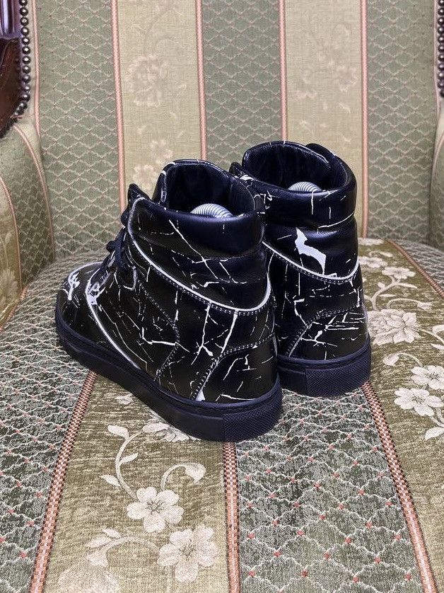 Balenciaga Vintage Balenciaga Arena High Top Leather Sneakers EUR 36 Size US 6 / IT 36 - 7 Thumbnail