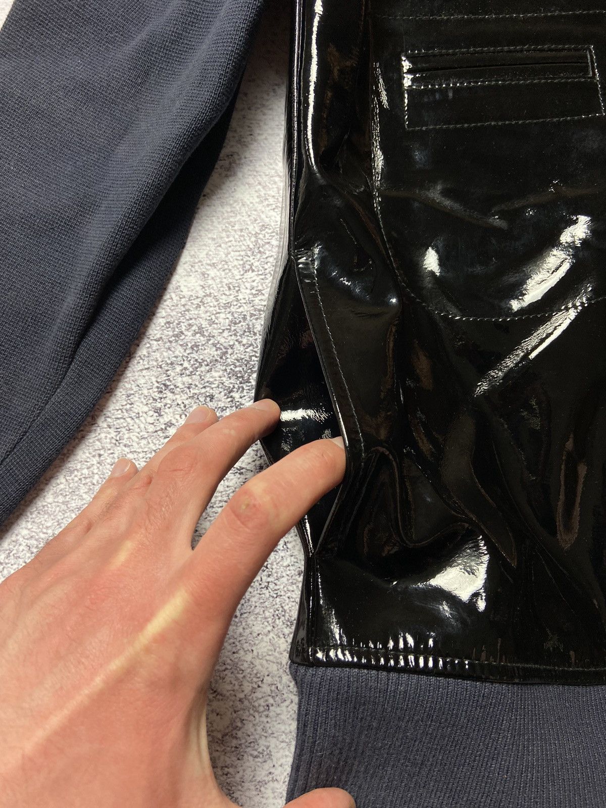 Designer × H&M × Marni Marni H&M Jacket Avant Garde Grunge Style Y2k Leather Design Size US S / EU 44-46 / 1 - 7 Thumbnail
