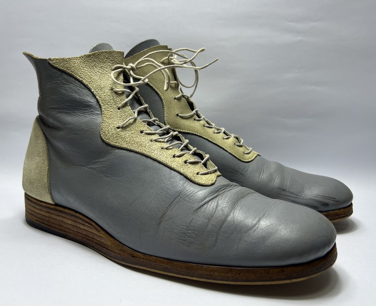 Takahiromiyashita The Soloist. Takahiromiyashita The SoloIst - Lace-Up Leather Boots Size US 8 / EU 41 - 2 Thumbnail