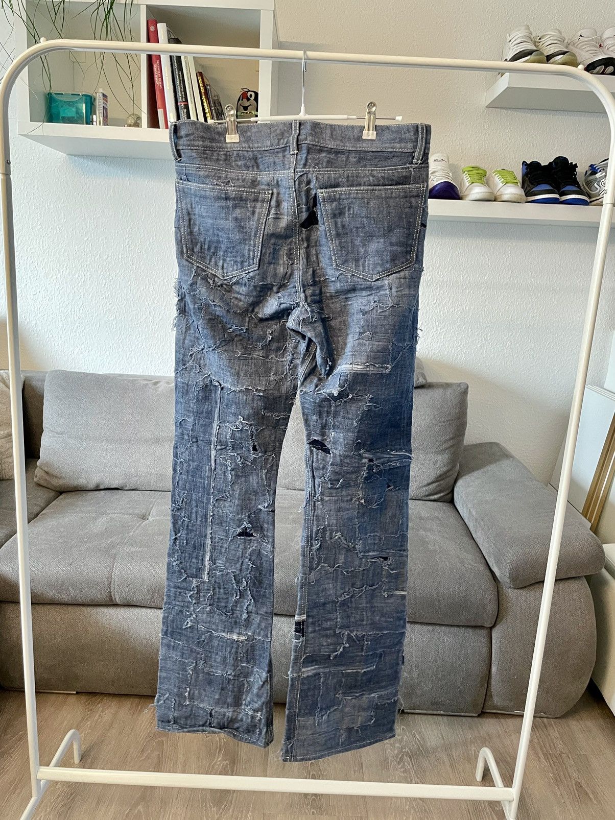 Paradoxe Paris Paradoxe Paris Boro Flared Denim Size US 31 - 2 Thumbnail