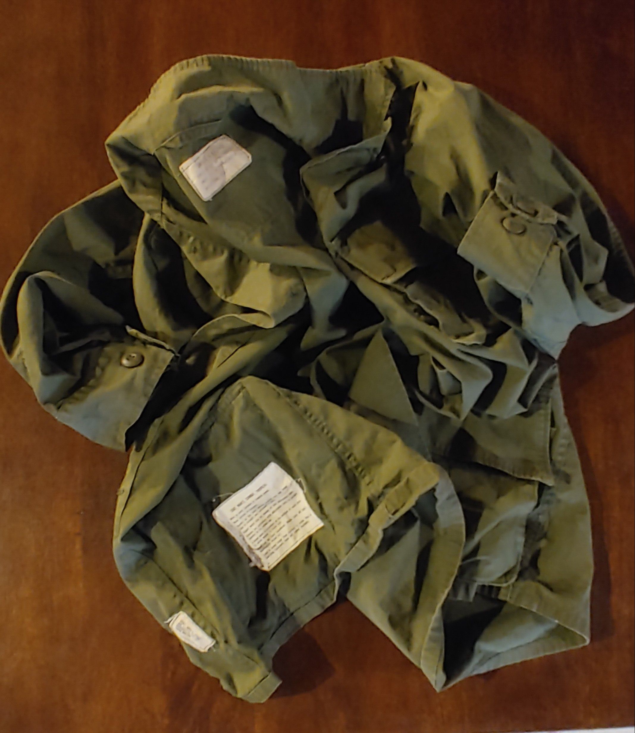 Vintage Vietnam Era Field Jacket Vintage 70s USA Military Poplin Size US S / EU 44-46 / 1 - 4 Thumbnail