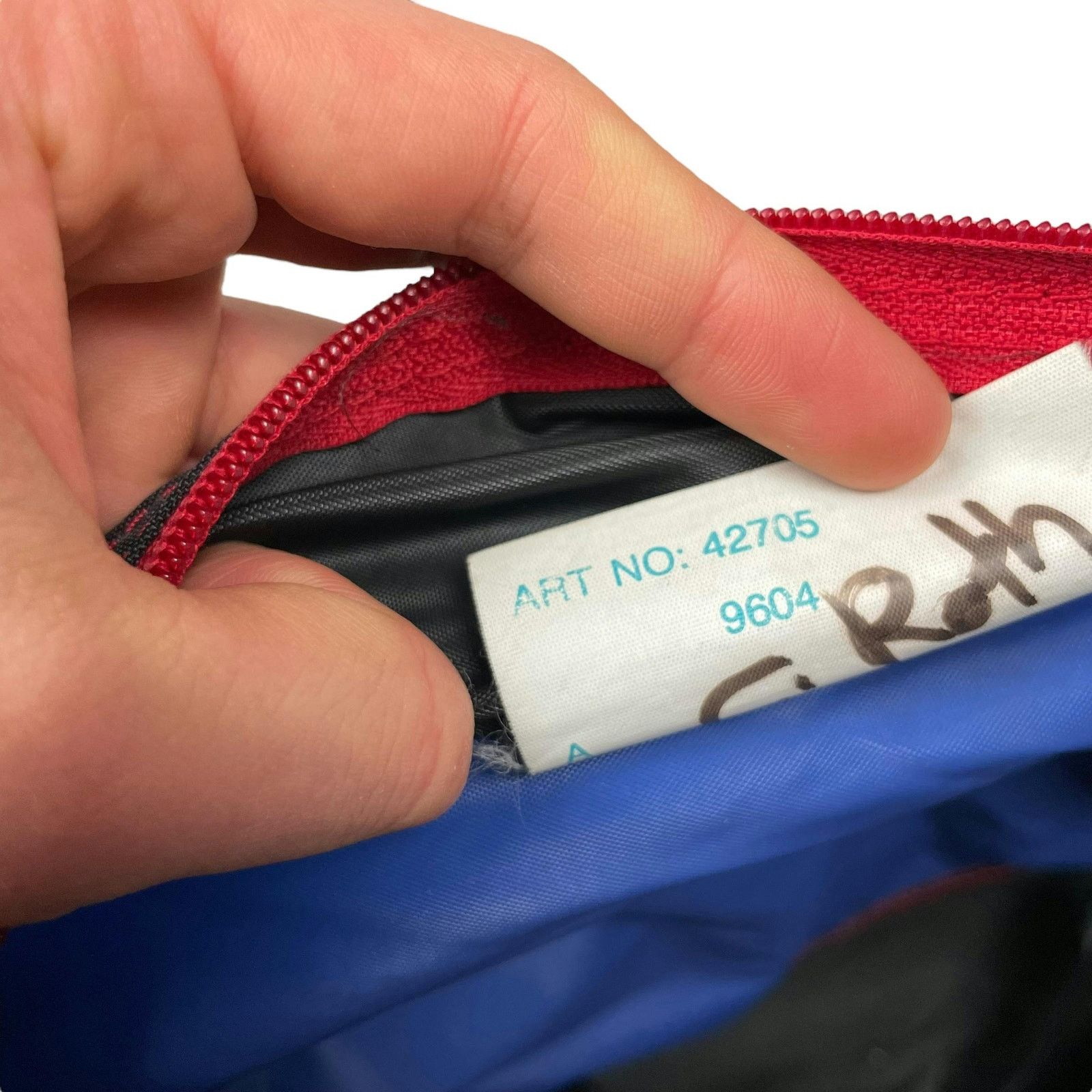 Adidas × Vintage Adidas Adults Black Blue Zipper Logo Crossbody Backpack Size ONE SIZE - 14 Thumbnail
