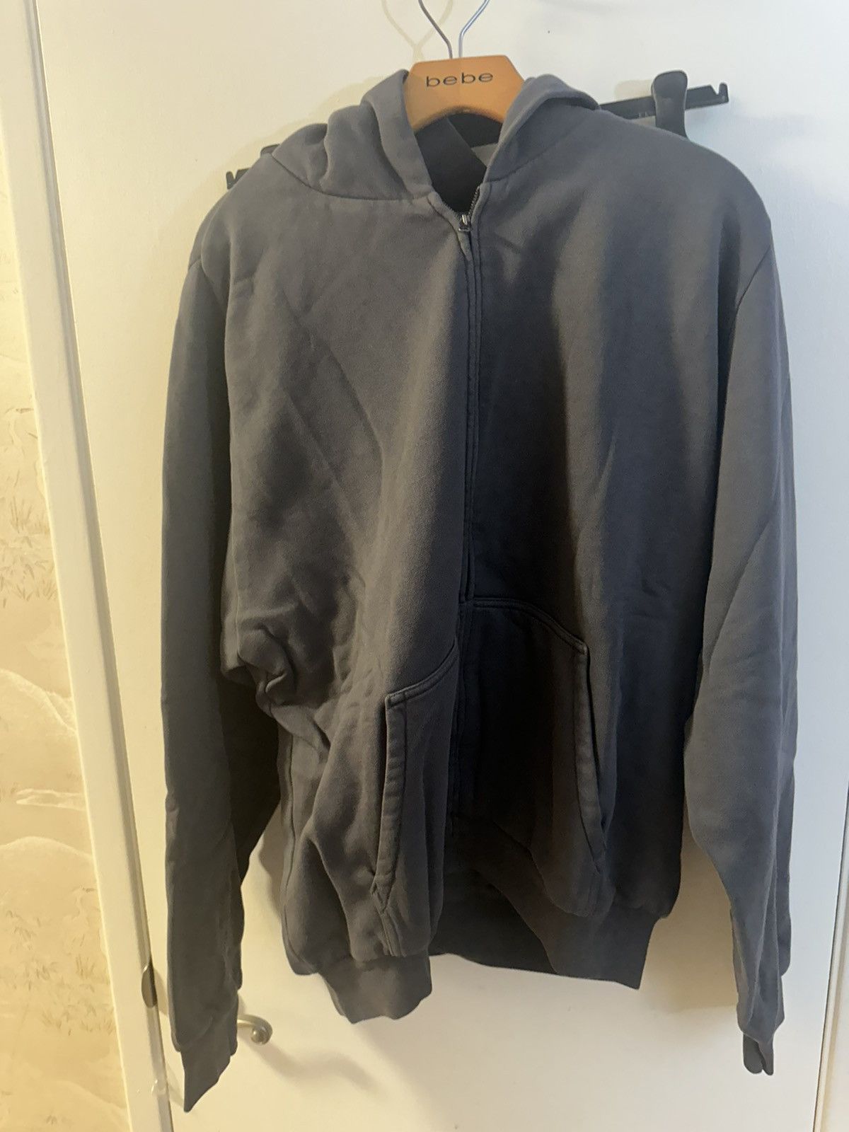 XLサイズ YEEZY GAP ZIP UP FOODIE DARK GREY