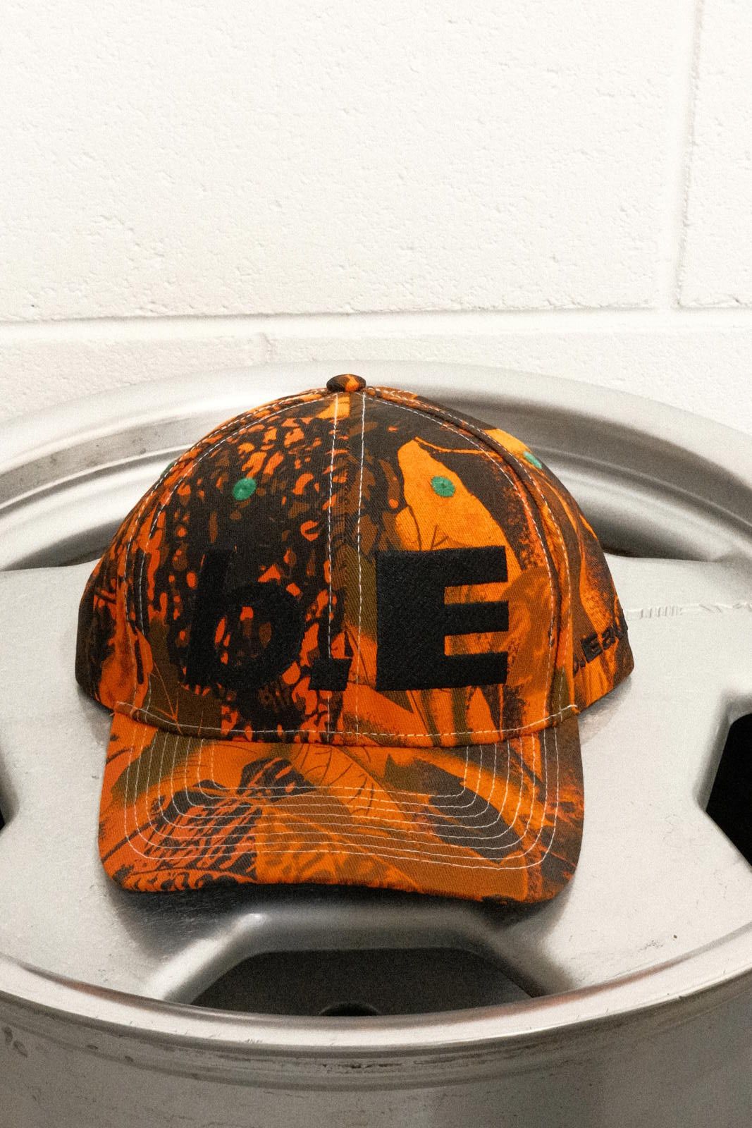 Unknown London b EAUTIFUL - Orange and Black Camouflage Cap Size ONE SIZE - 1 Thumbnail