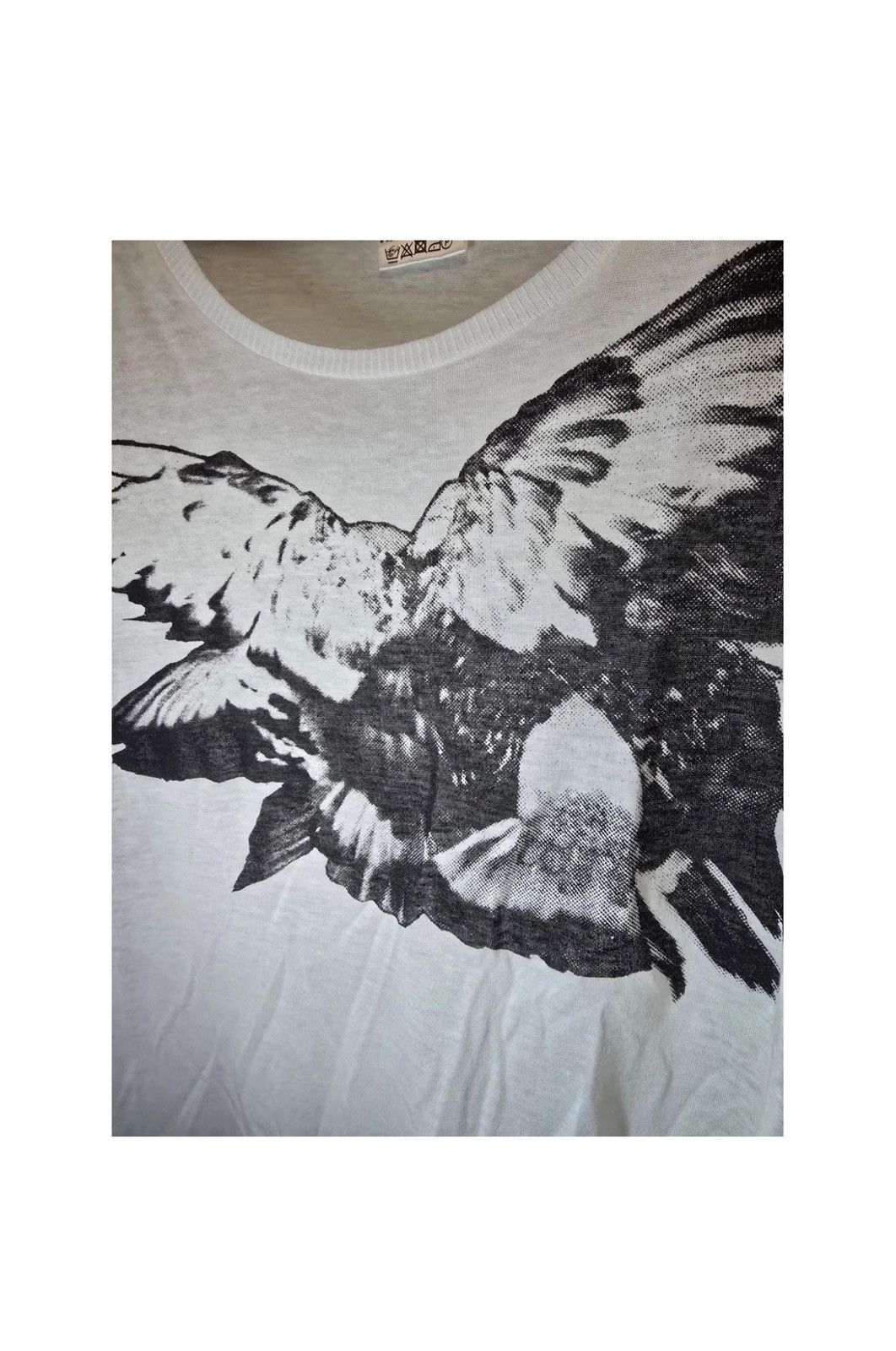 Ann Demeulemeester Ann Demeulemester feather tshirt Size M / US 6-8 / IT 42-44 - 3 Thumbnail