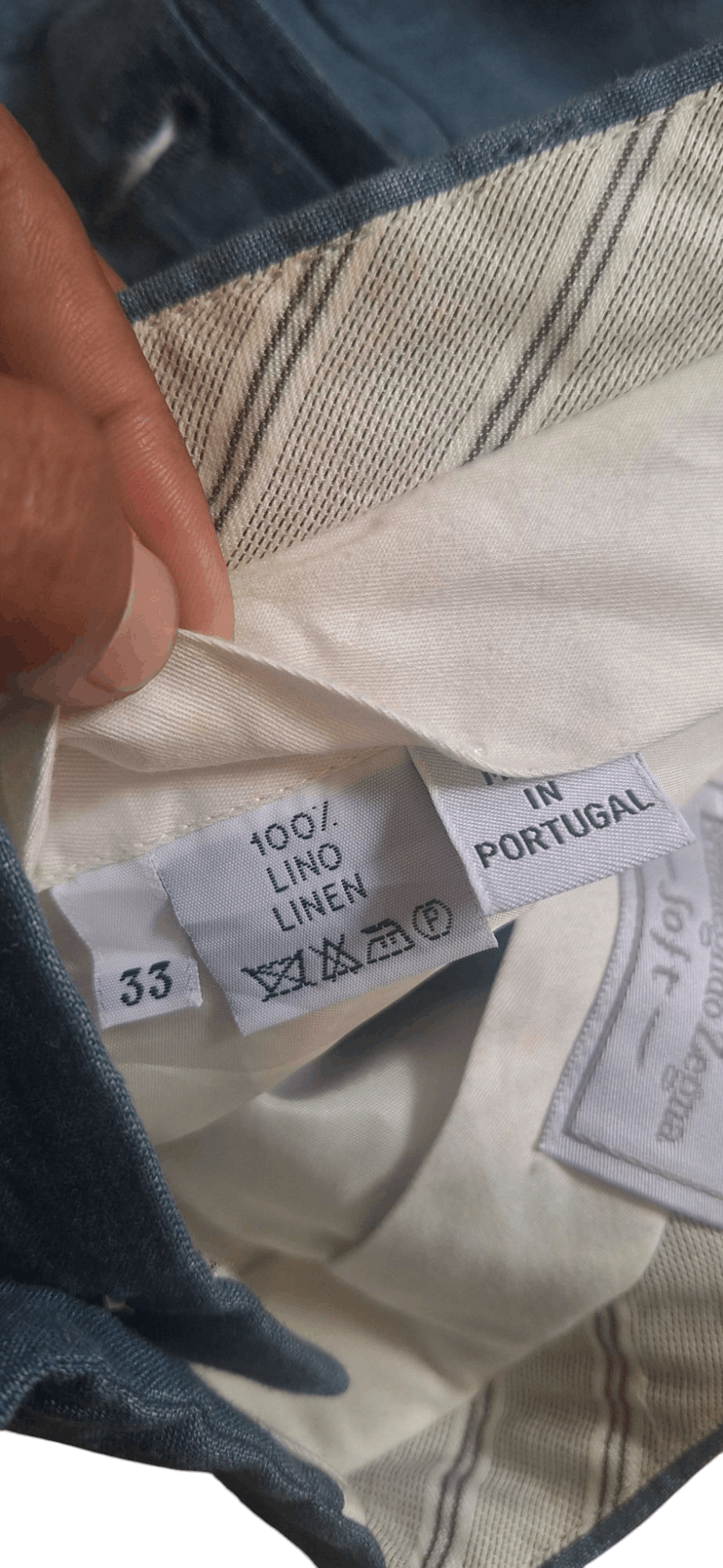 Ermenegildo Zegna × Vintage Vintage Ermenegildo Zegna Baggy Wide Pants Size US 33 - 12 Thumbnail