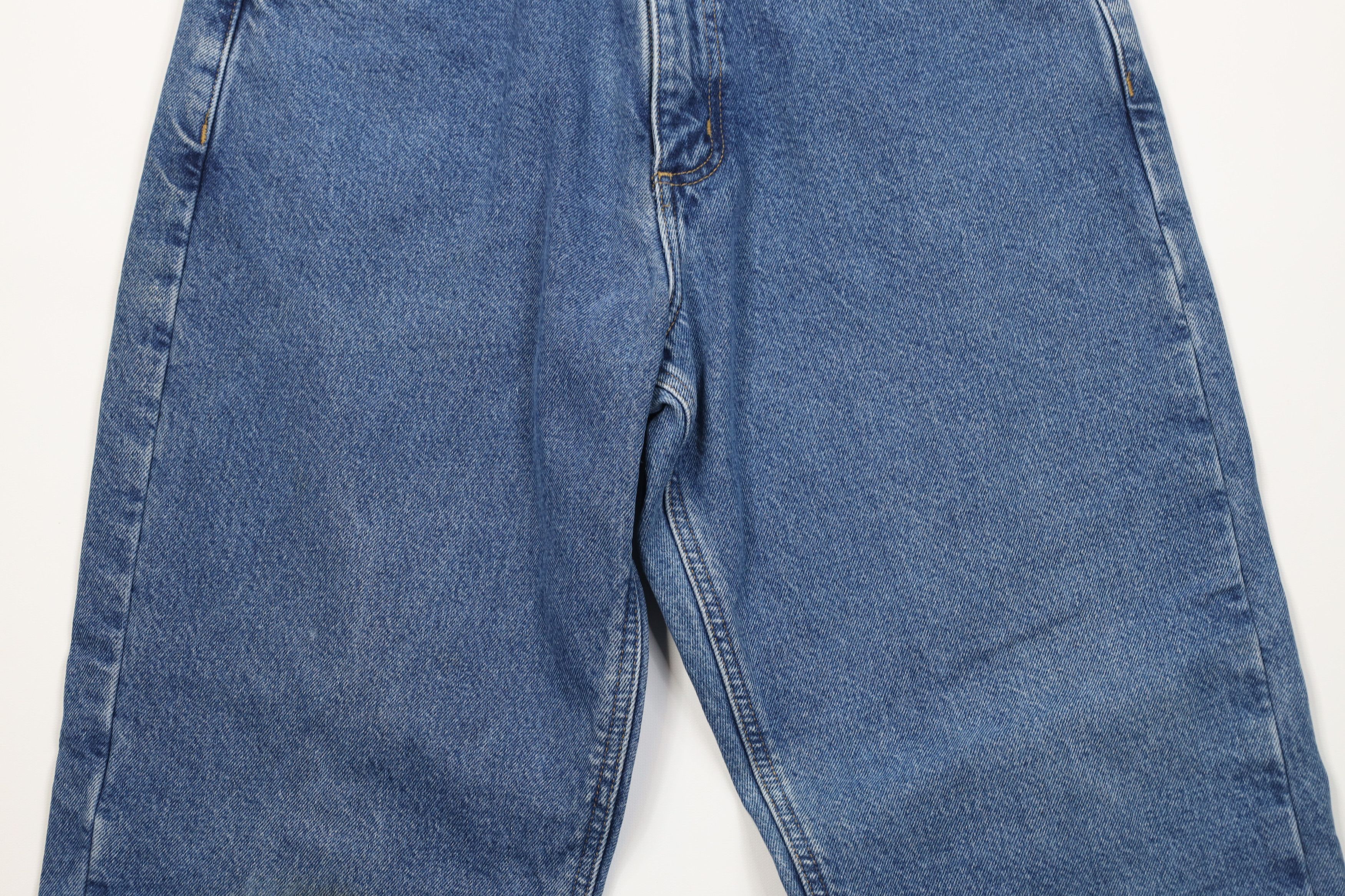 Carhartt Vintage Y2K Carhartt Heavy Flannel Lined Wide Leg Jeans Size US 34 / EU 50 - 4 Thumbnail