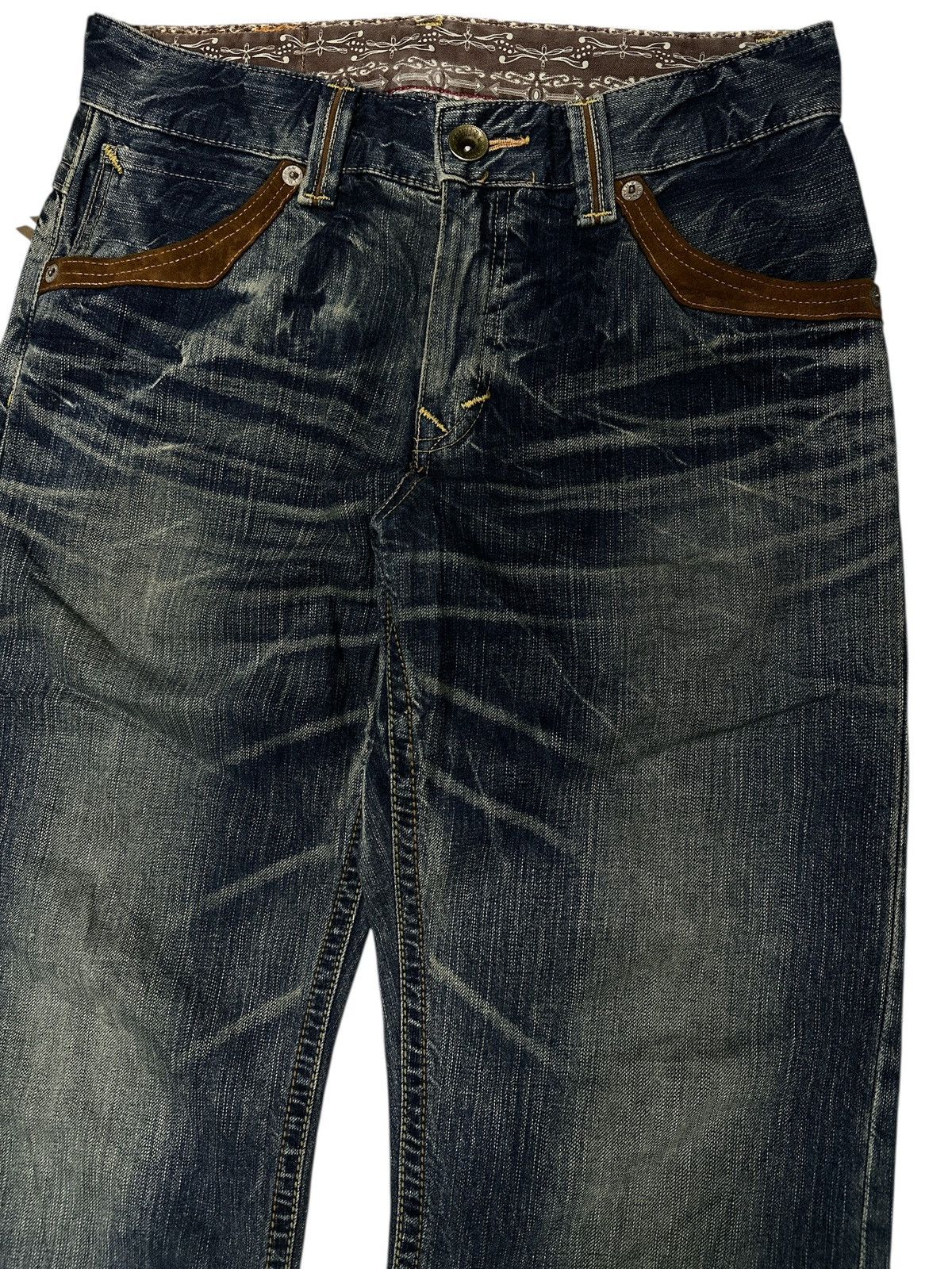 Kapital Vintage Edwin Exclusive Buffalo Bull . Size US 33 - 3 Thumbnail