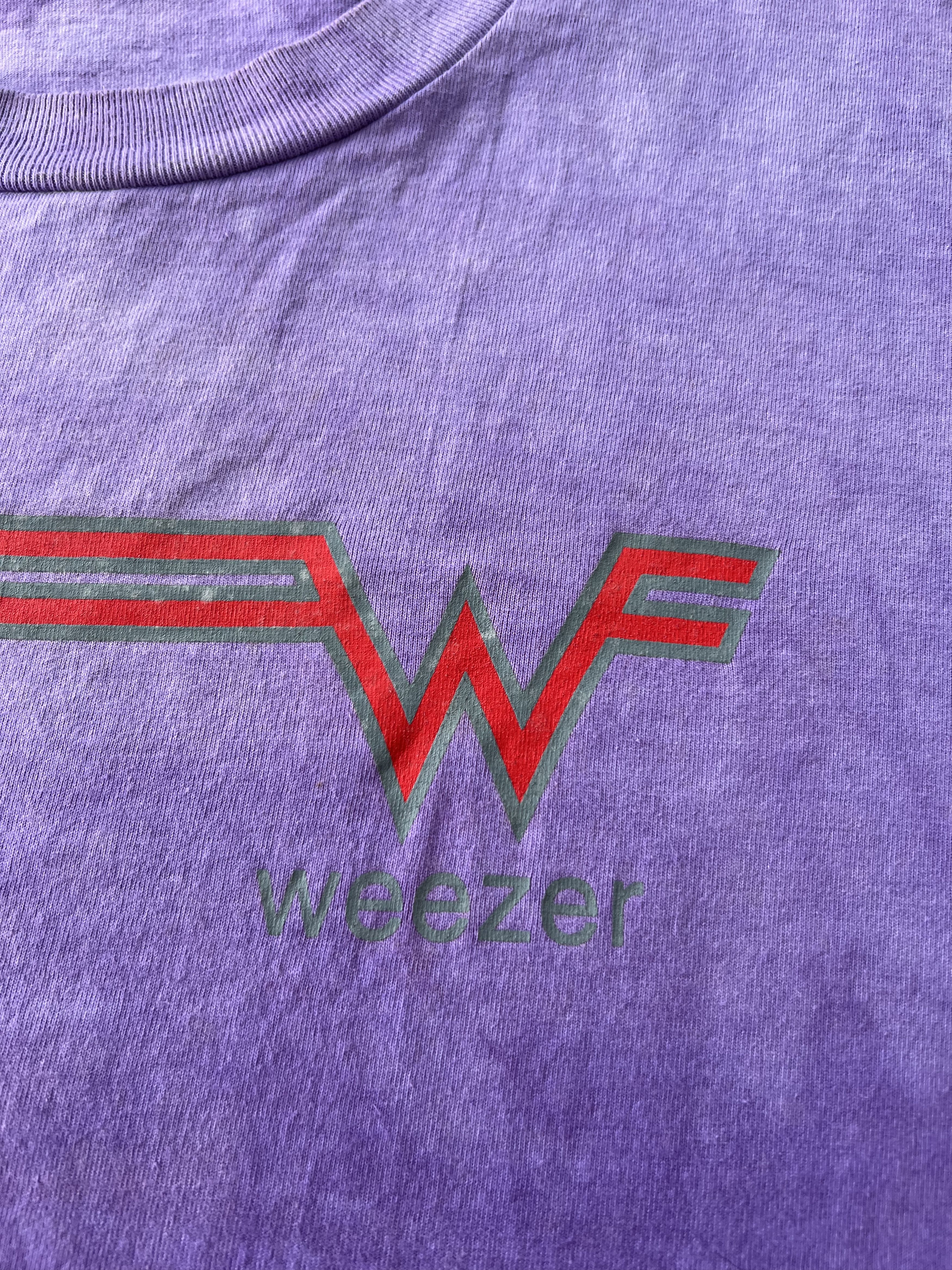 Band Tees Vintage 90s Weezer Rock Band Music Tie Dye T-shirt Size US L / EU 52-54 / 3 - 4 Thumbnail