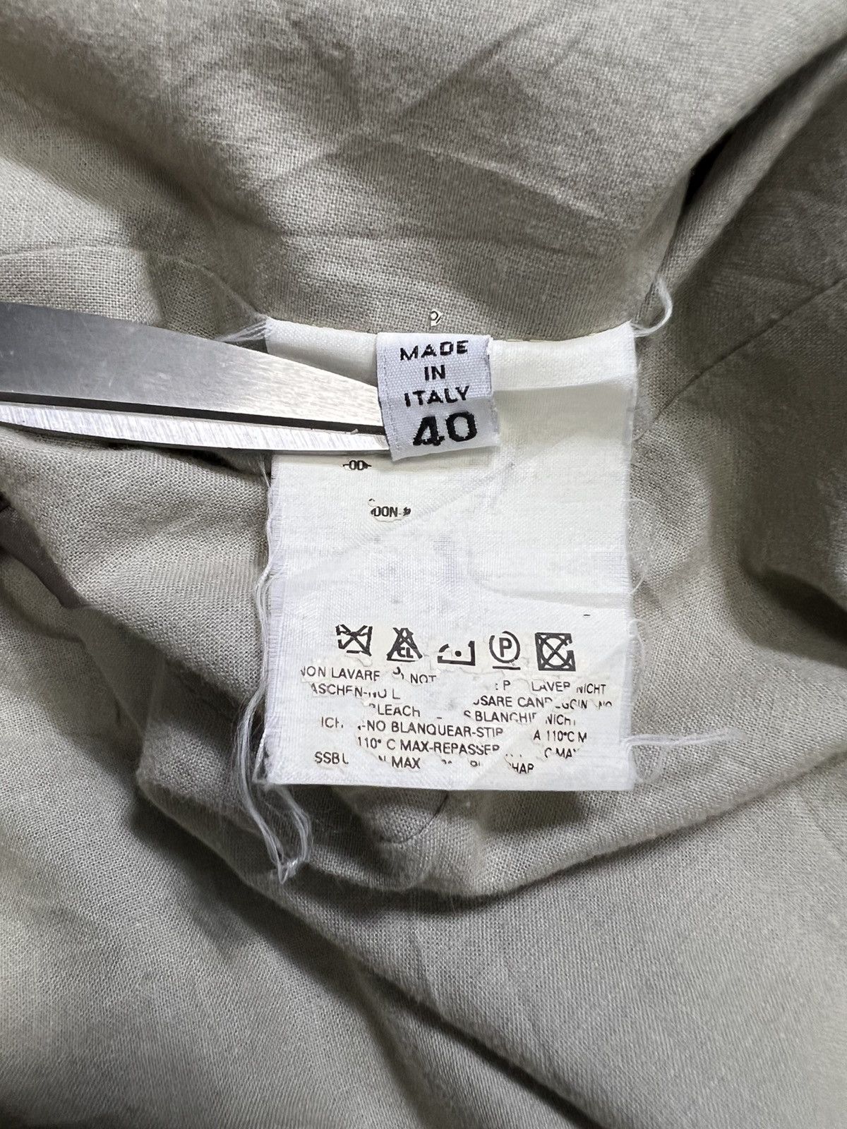 MM6 Maison Margiela - MM6 - Linen Effect Long Blazer Size S / US 4 / IT 40 - 22 Thumbnail