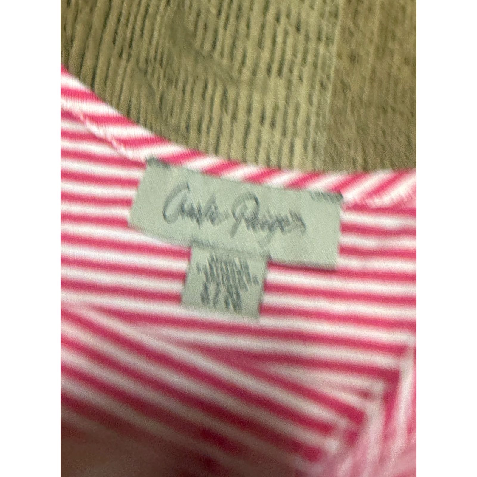 Paige Paige Charlie Romper Women’s Large Pink White Striped Sleeveless Casual One-Piece Size 36" / US 14 / IT 50 - 6 Thumbnail