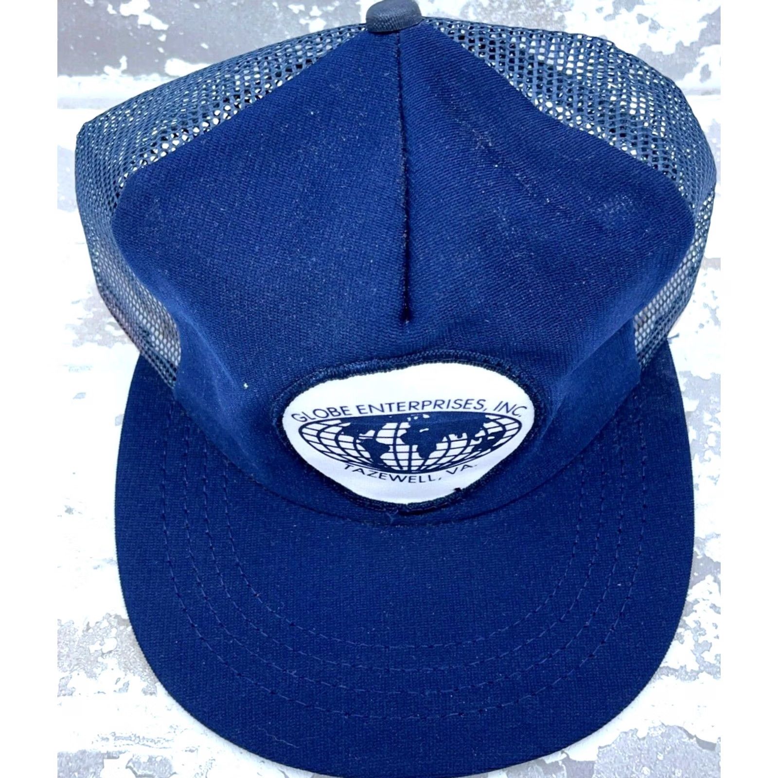 Coal VINTAGE Global Enterprise Coal Mining Trucker Hat Cap SnapBack USA Patch 80s Size ONE SIZE - 3 Thumbnail