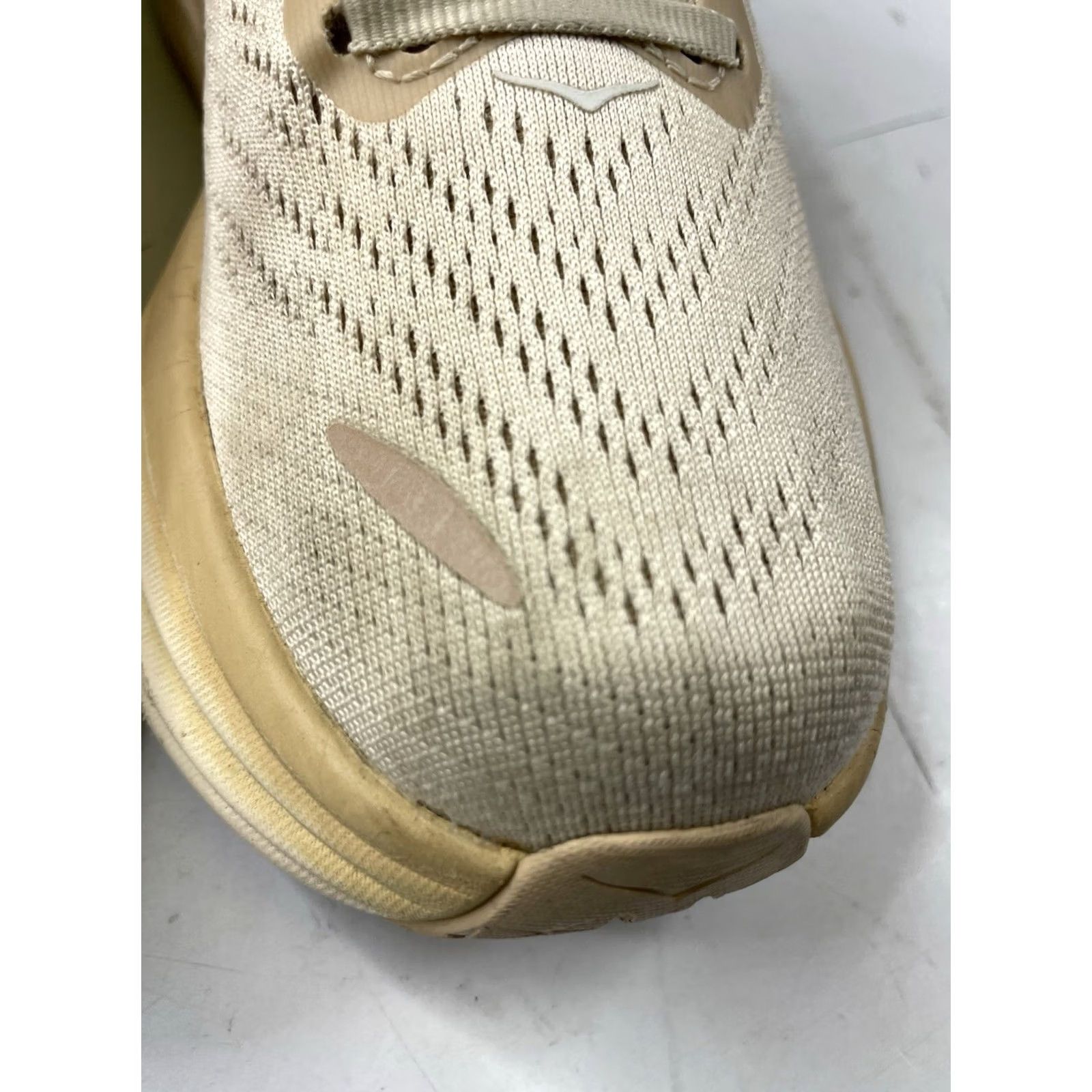 Vintage Hoka One One Bondi 8 Running Sneakers Shift Sand/eggnog Womens 7.5B Size US 8 / IT 38 - 6 Thumbnail