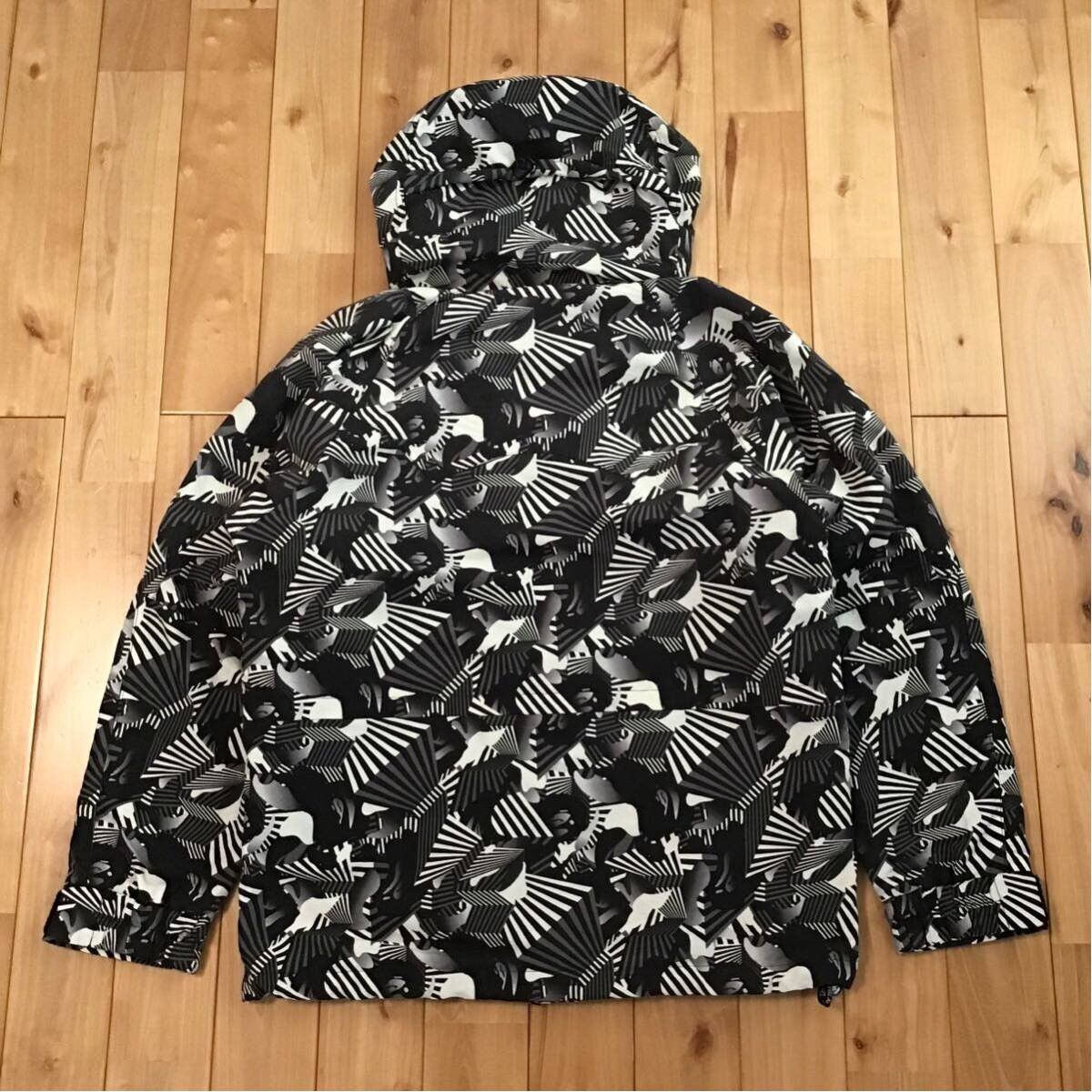 BAPE Dazzle camo snowboard jacket a bathing ape