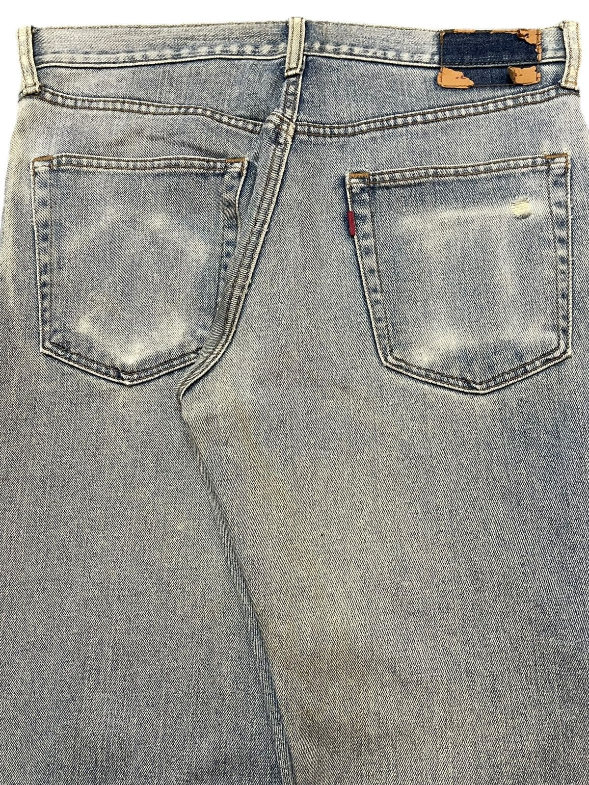 Japanese Brand Vintage Japanese Brand Blue Faded Wash Style Jeans Size US 33 - 6 Thumbnail