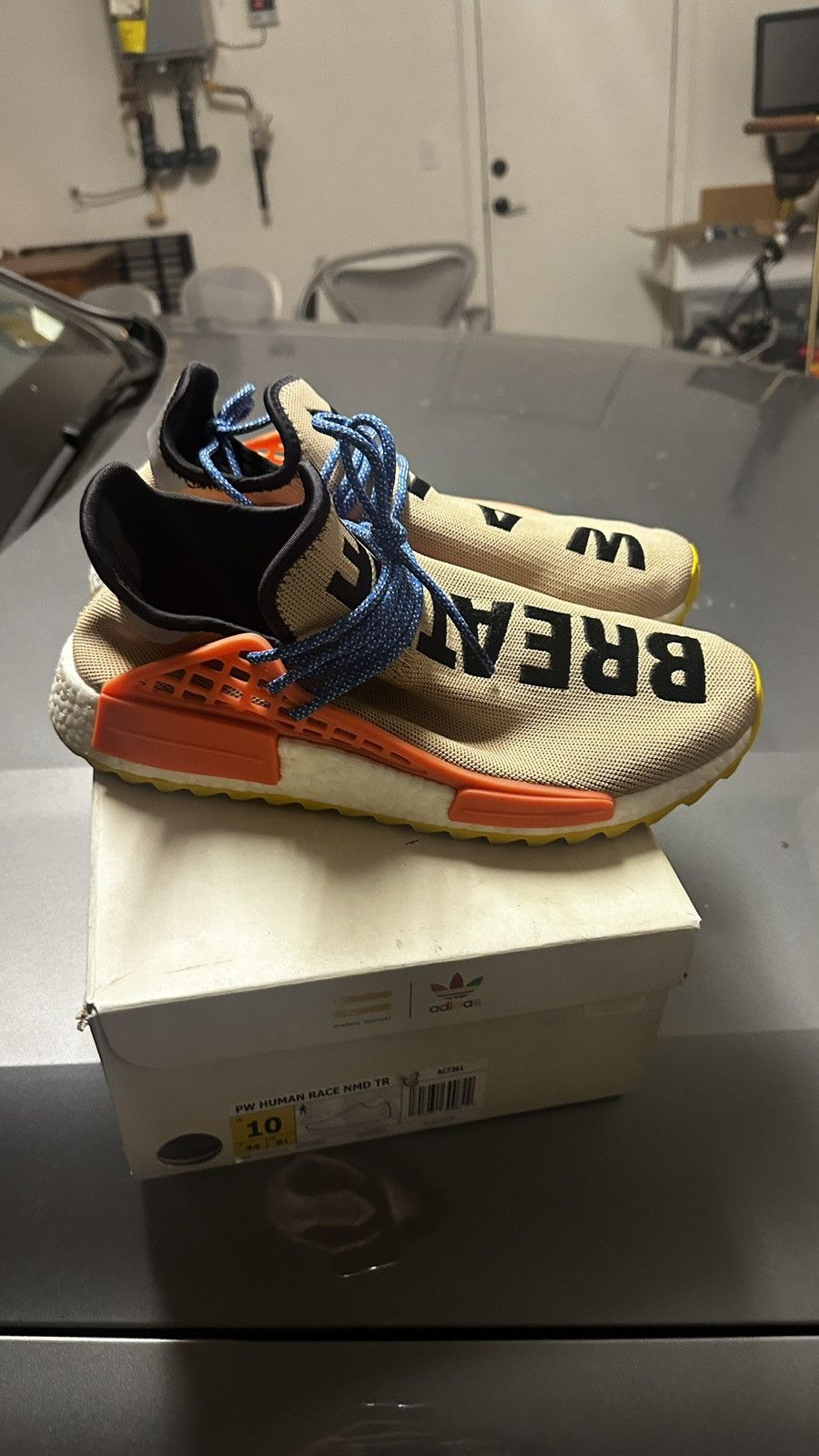 Adidas × Pharrell adidas Pharrell Williams Human Race NMD Trail Men’s Size 10 Size US 10 / EU 43 - 4 Thumbnail