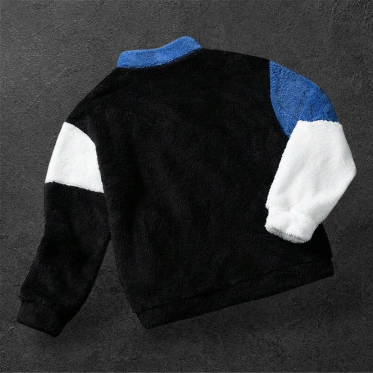 Other Veste Zippée Mixte Automne/Hiver Bleu Blanc Neuf Taille S Size US M / EU 48-50 / 2 - 2 Thumbnail