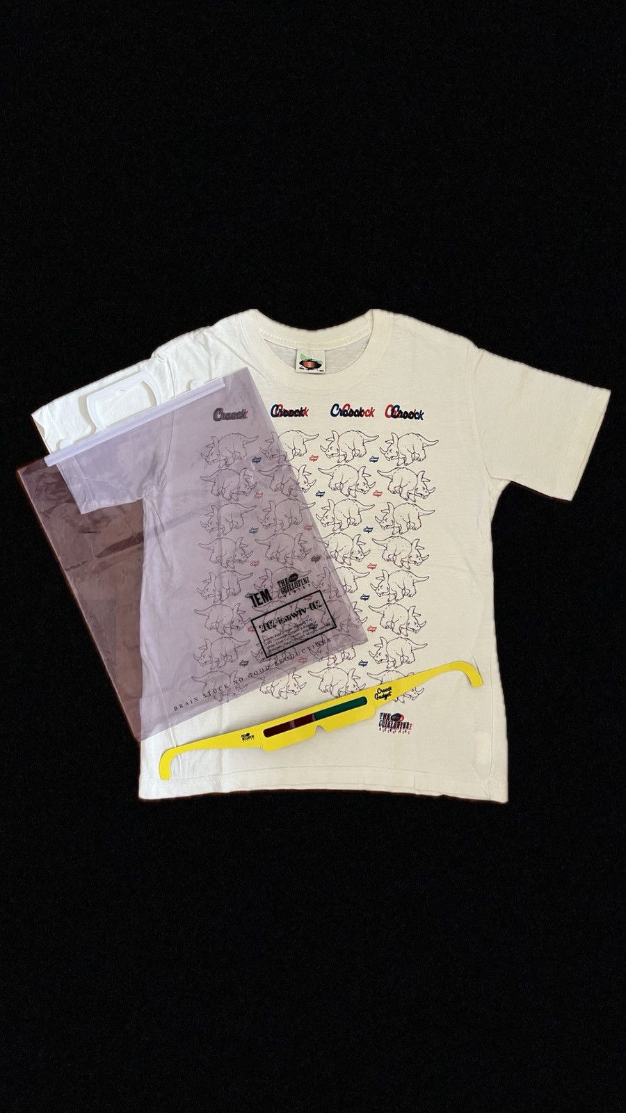 Jun Takahashi Undercover "The Guillotine" 3D Triceratops Tee 2002 Size US S / EU 44-46 / 1 - 1 Thumbnail