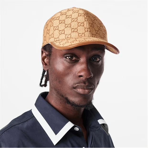 Gucci Gg Straw Baseball Cap / M Size ONE SIZE - 3 Thumbnail