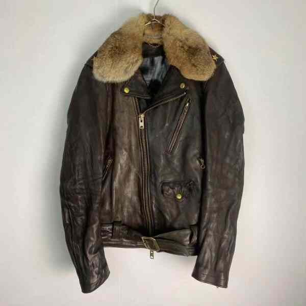 FranCisT MOR.K.S FranCisT_MOR.K.S. Horse Leather Moto Jacket Size US M / EU 48-50 / 2 - 1 Thumbnail