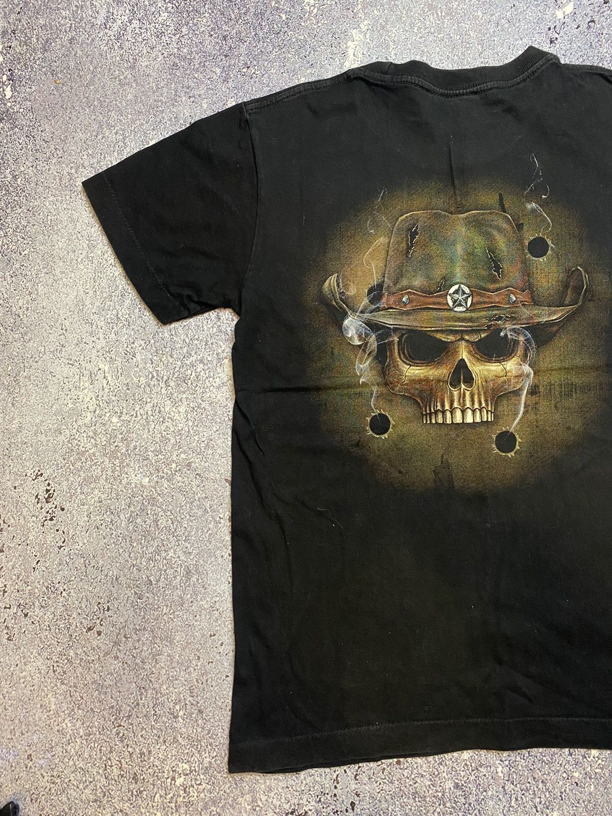 Band Tees × Vintage 💥VINTAGE ROCK EAGLE SKULL TEE Size US S / EU 44-46 / 1 - 10 Thumbnail