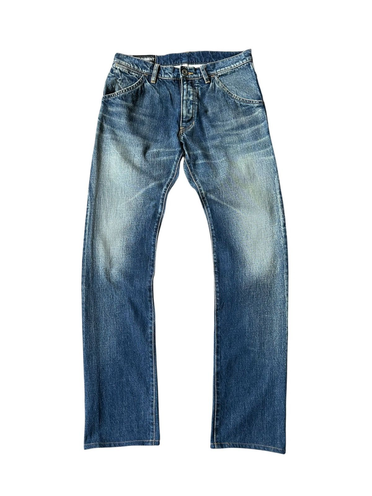 Kazuyuki Kumagai Attachment 00's Attachment stonewash denim jeans Size US 30 / EU 46 - 1 Thumbnail