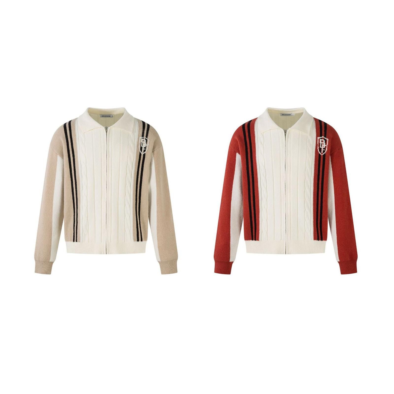 Japanese Brand Color Block Knit Cardigan Size US M / EU 48-50 / 2 - 5 Thumbnail
