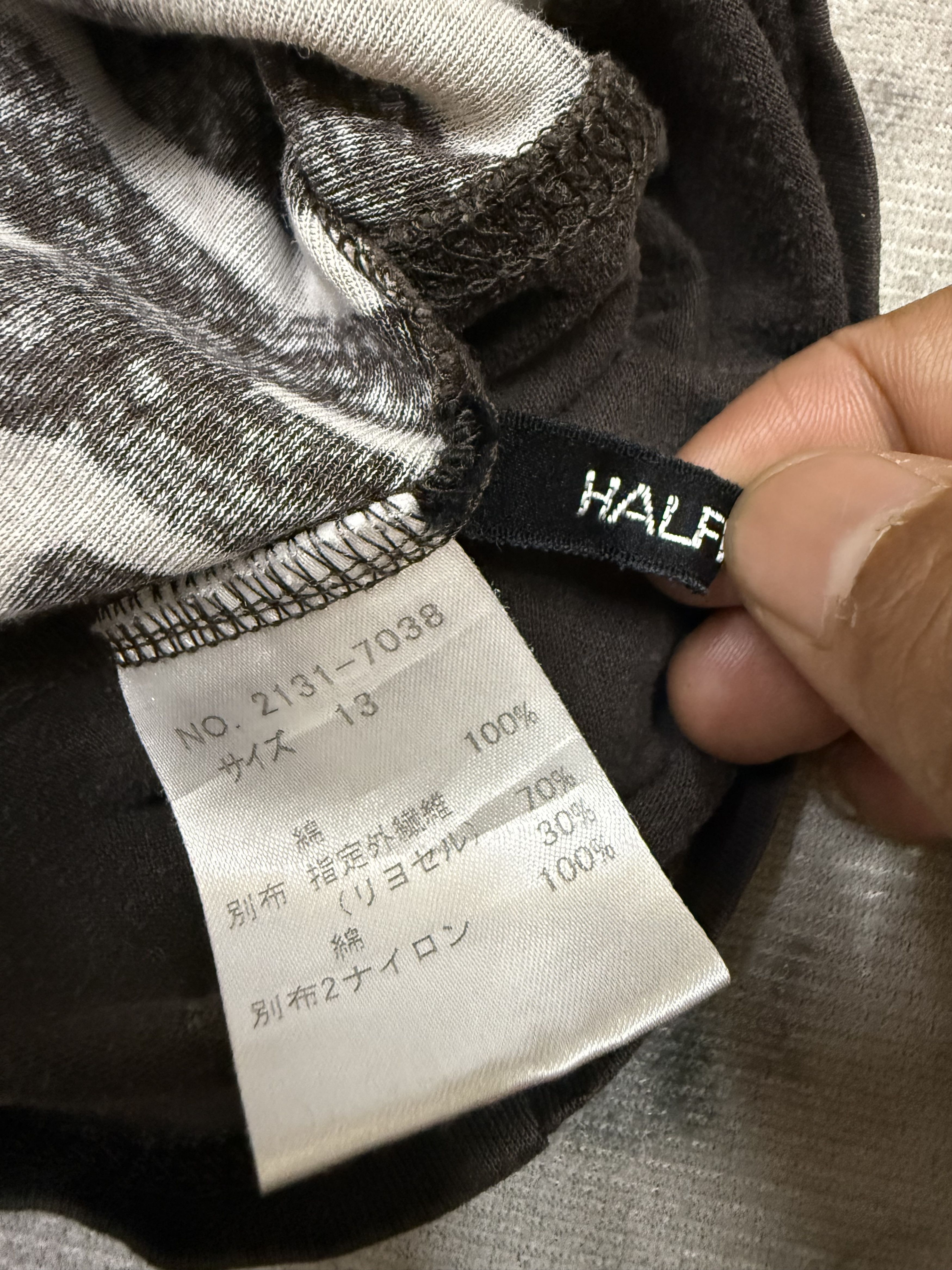 Japanese Brand × Vintage Halfmile all overpint tshirt Size S / US 4 / IT 40 - 6 Thumbnail
