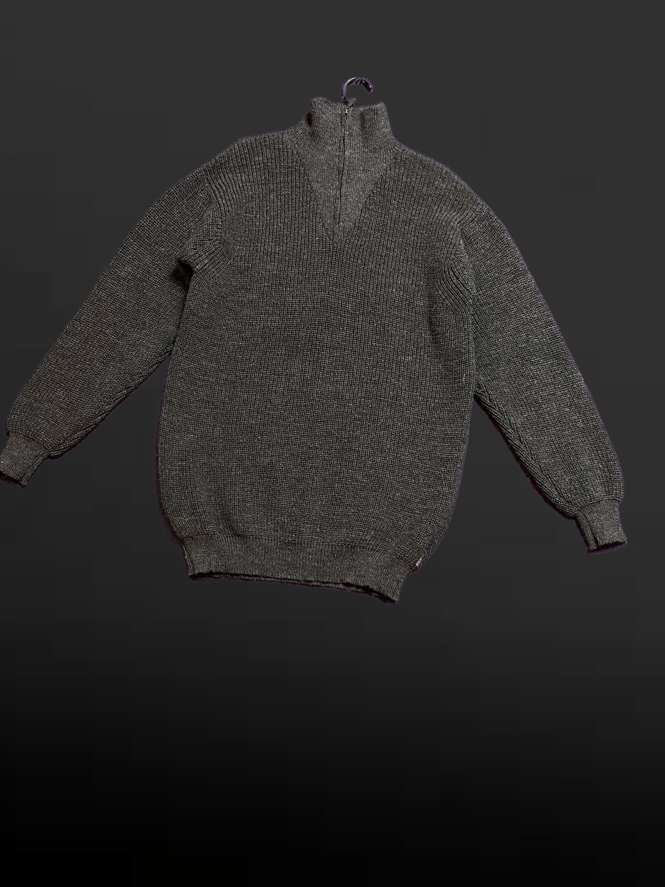 Barbour Zip 1/4 Sweatshirt Wool Size XL Barbour Vintage Size US XL / EU 56 / 4 - 1 Thumbnail
