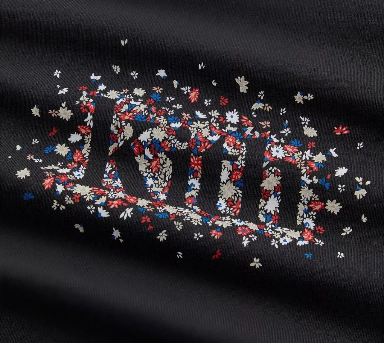 Kith KITH Meadow Serif Tee - Black T-Shirt Men’s Size XL Size US XL / EU 56 / 4 - 3 Thumbnail