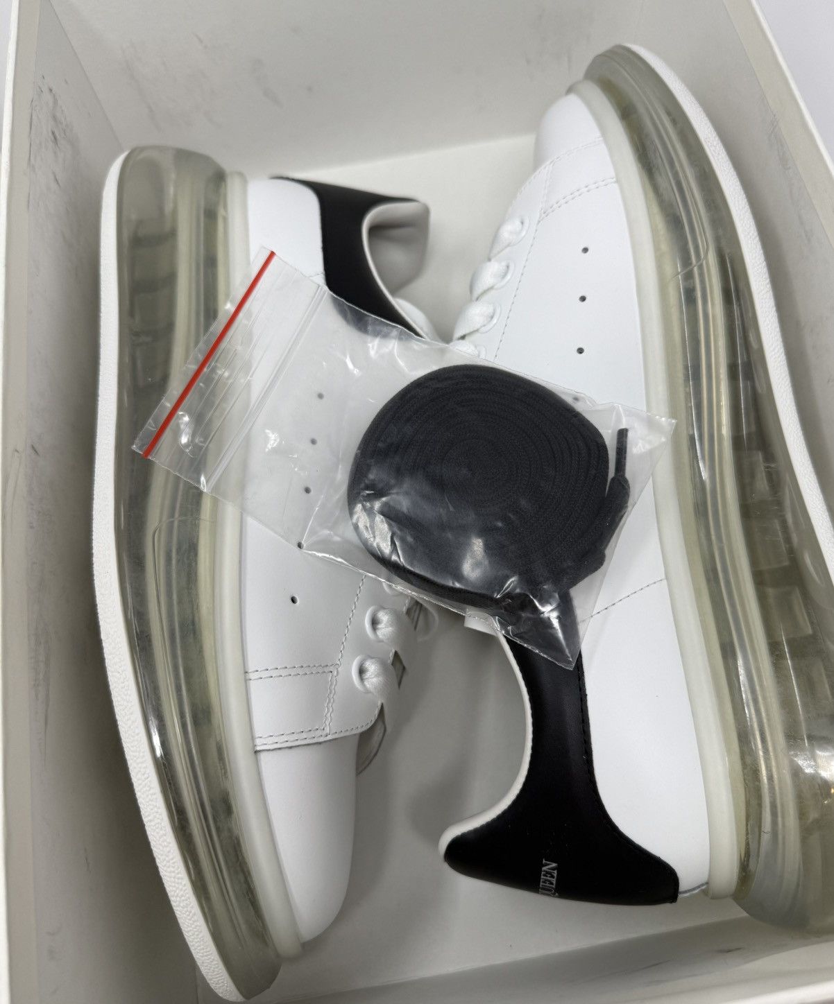 Alexander McQueen Alexander McQueen Oversized Clear Sole Sneaker Size US 9.5 / EU 42-43 - 9 Thumbnail