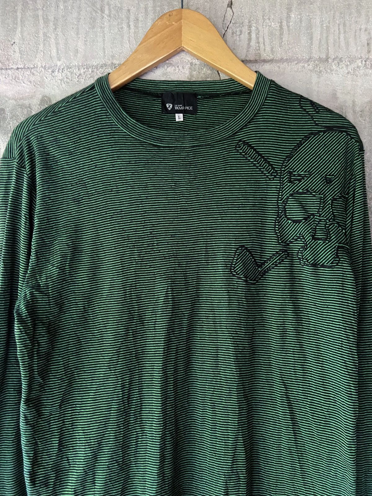 Beauty Beast TKMIXPICE SKULL STRIPED LONG SLEEVE Size US M / EU 48-50 / 2 - 2 Thumbnail