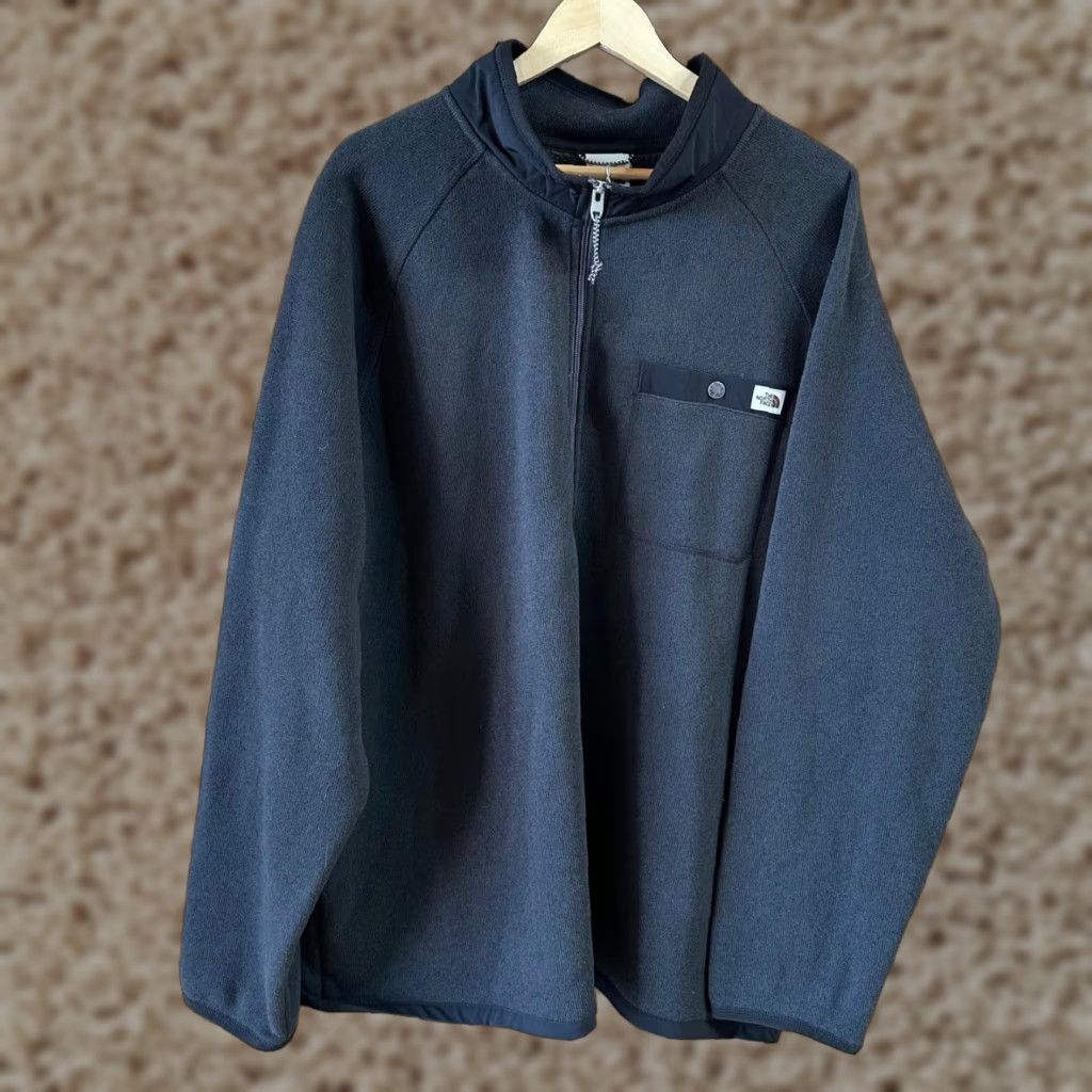 The North Face The North Face Sweatshirt Mens 3XL Black Fleece 1/4 Zip Long Sleeve Size US XXL / EU 58 / 5 - 1 Thumbnail