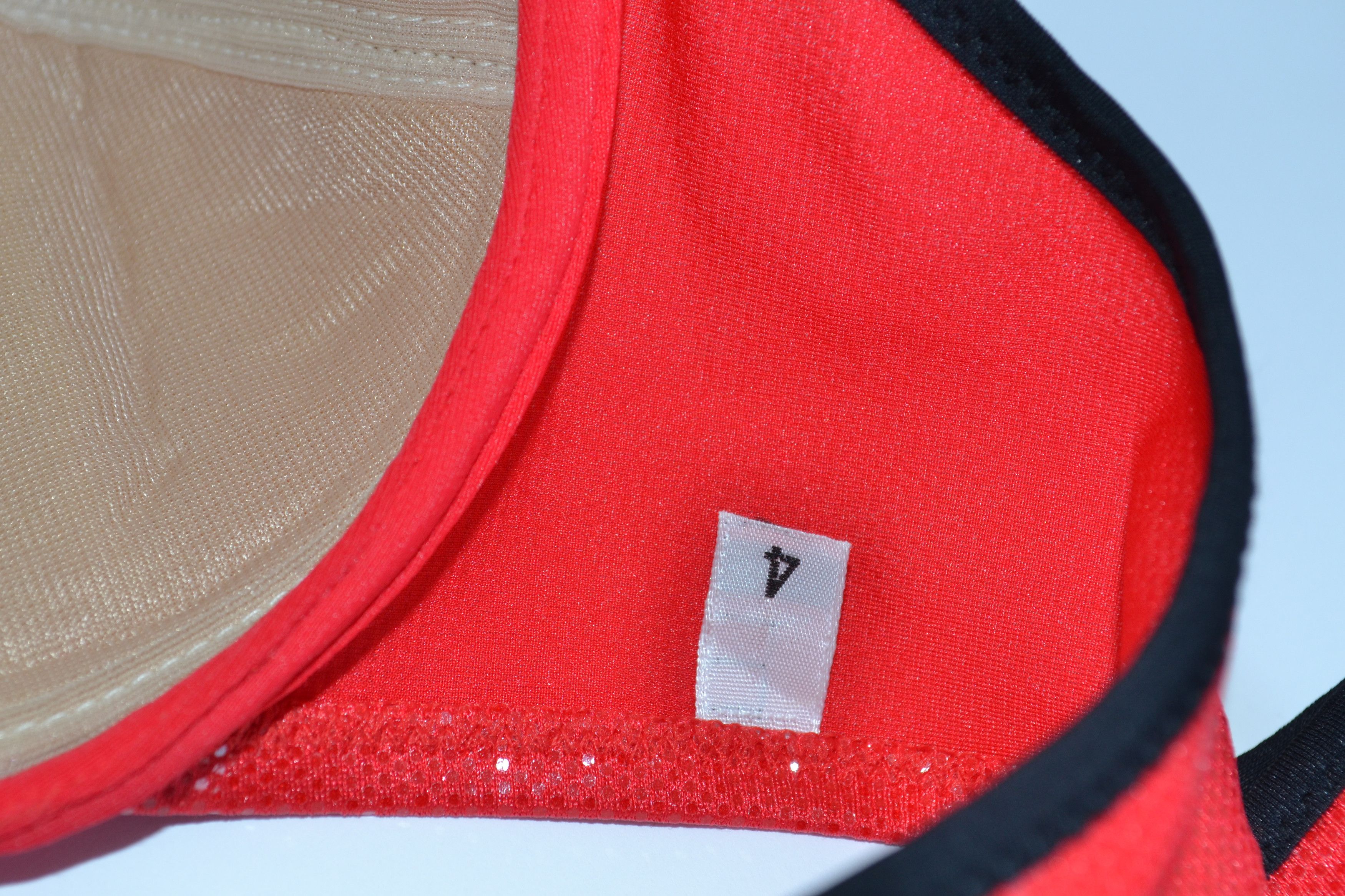 Dior DIOR Swimsuit Glitter Red Bikini Top Swim Vintag Galliano Size ONE SIZE - 11 Thumbnail