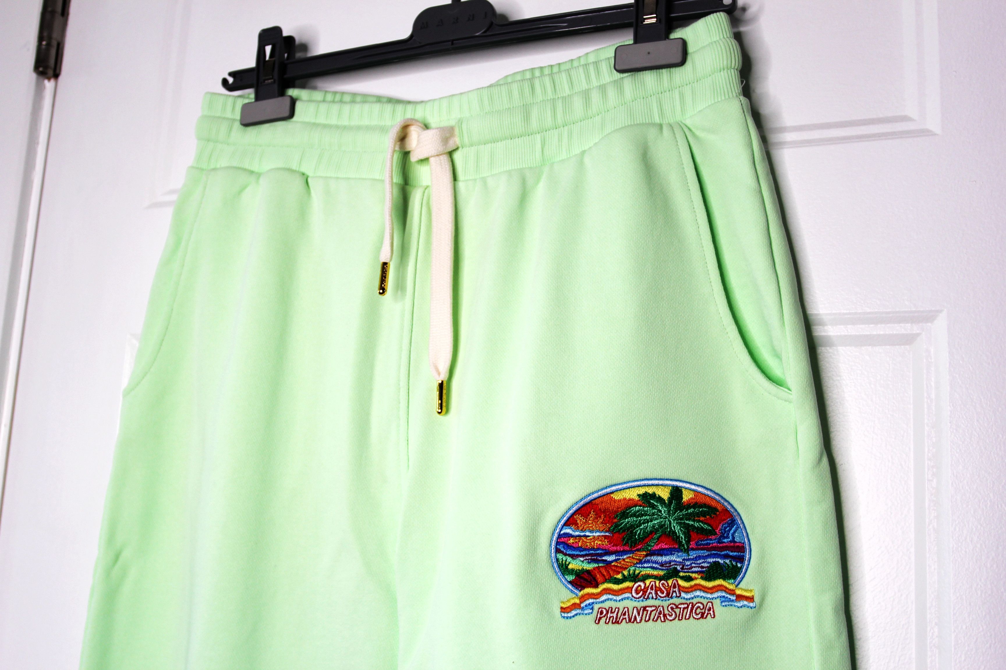 Casablanca BNWT SS23 CASABLANCA PHANTASTICA EMBROIDERED SWEATPANTS S Size US 30 / EU 46 - 4 Thumbnail