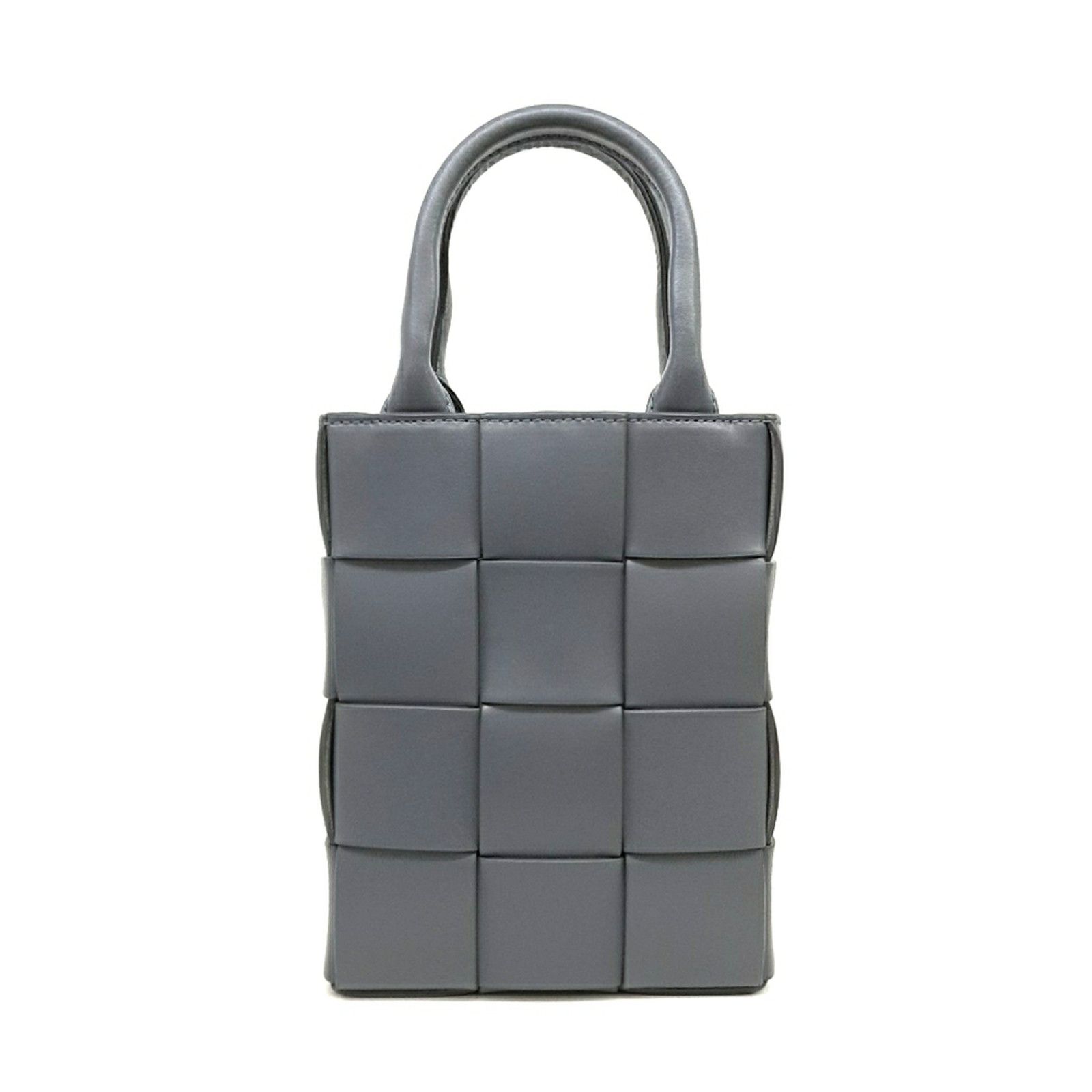 Bottega Veneta Mini Cassette Tote And Shoulder Bag in Grey, Women's