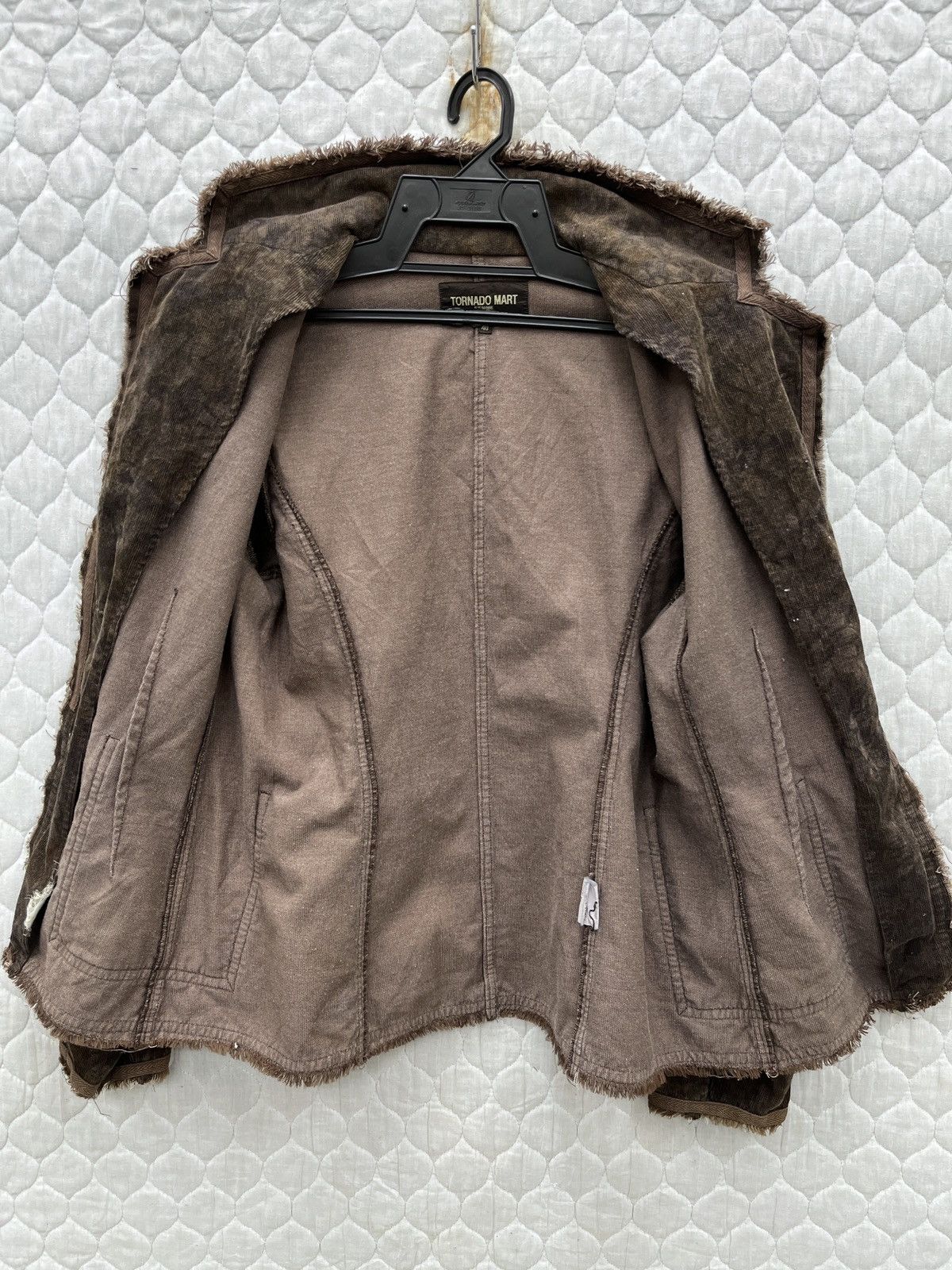 Tornado Mart 🔥🔥🔥ARCHIVE TORNADO MART JAPAN CORDUROY FLORAL JACKET Size S / US 4 / IT 40 - 7 Thumbnail