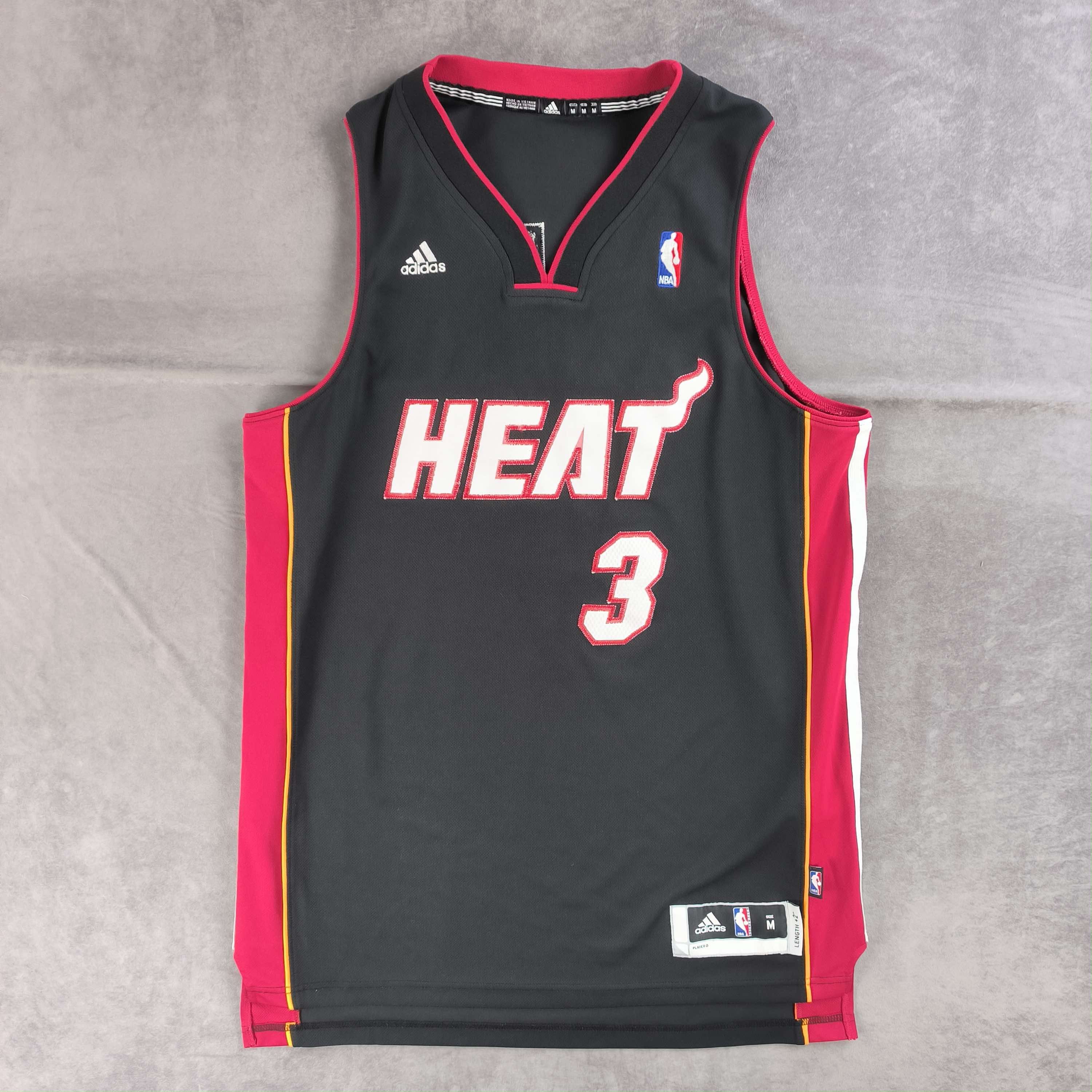 Adidas Miami Heat Dwyane Wade Adidas Swingman NBA jersey size M Size US M / EU 48-50 / 2 - 1 Thumbnail
