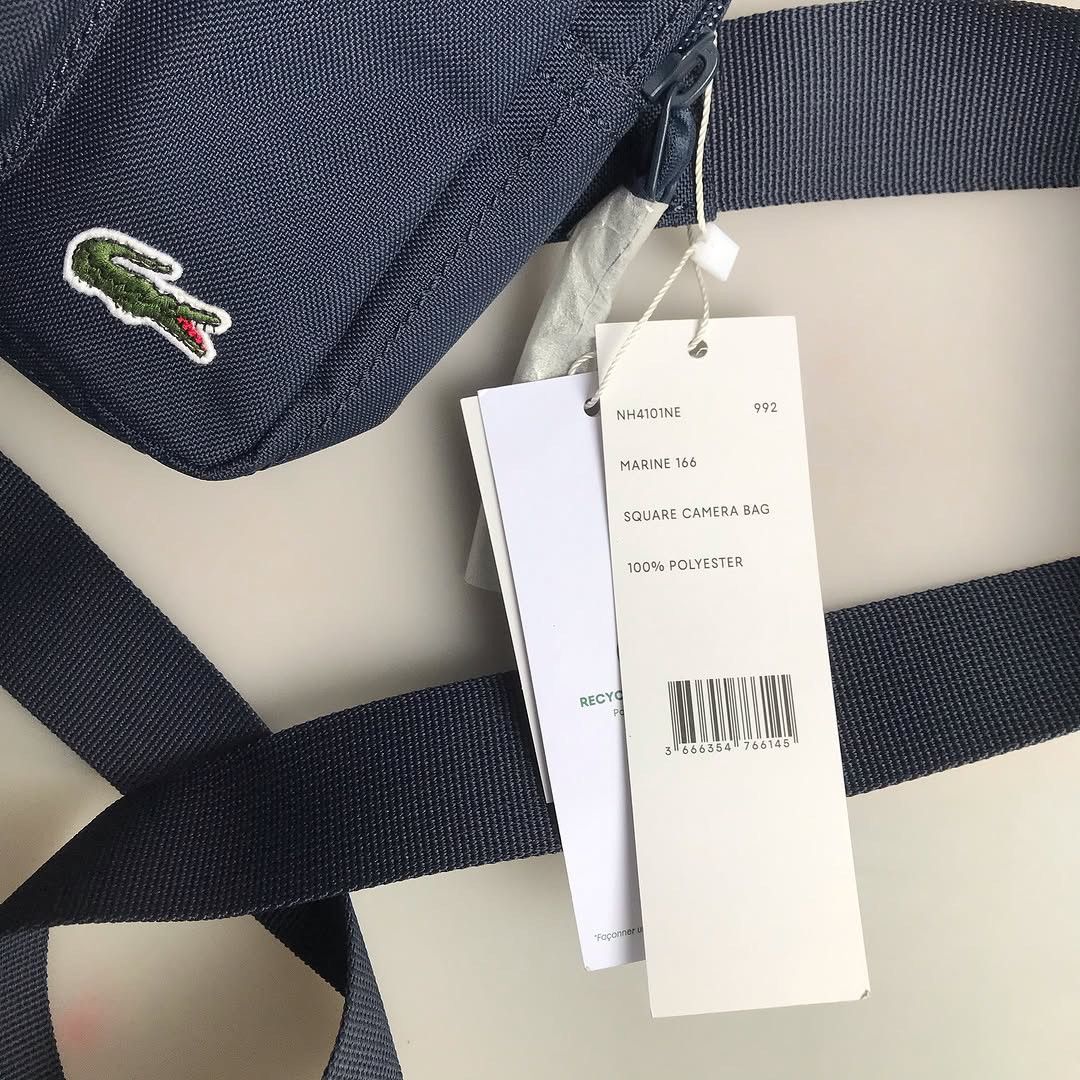 Lacoste Lacoste Mens Blue Shoulder Blue Mini Bag pouch Bnwt Brand Size ONE SIZE - 7 Thumbnail