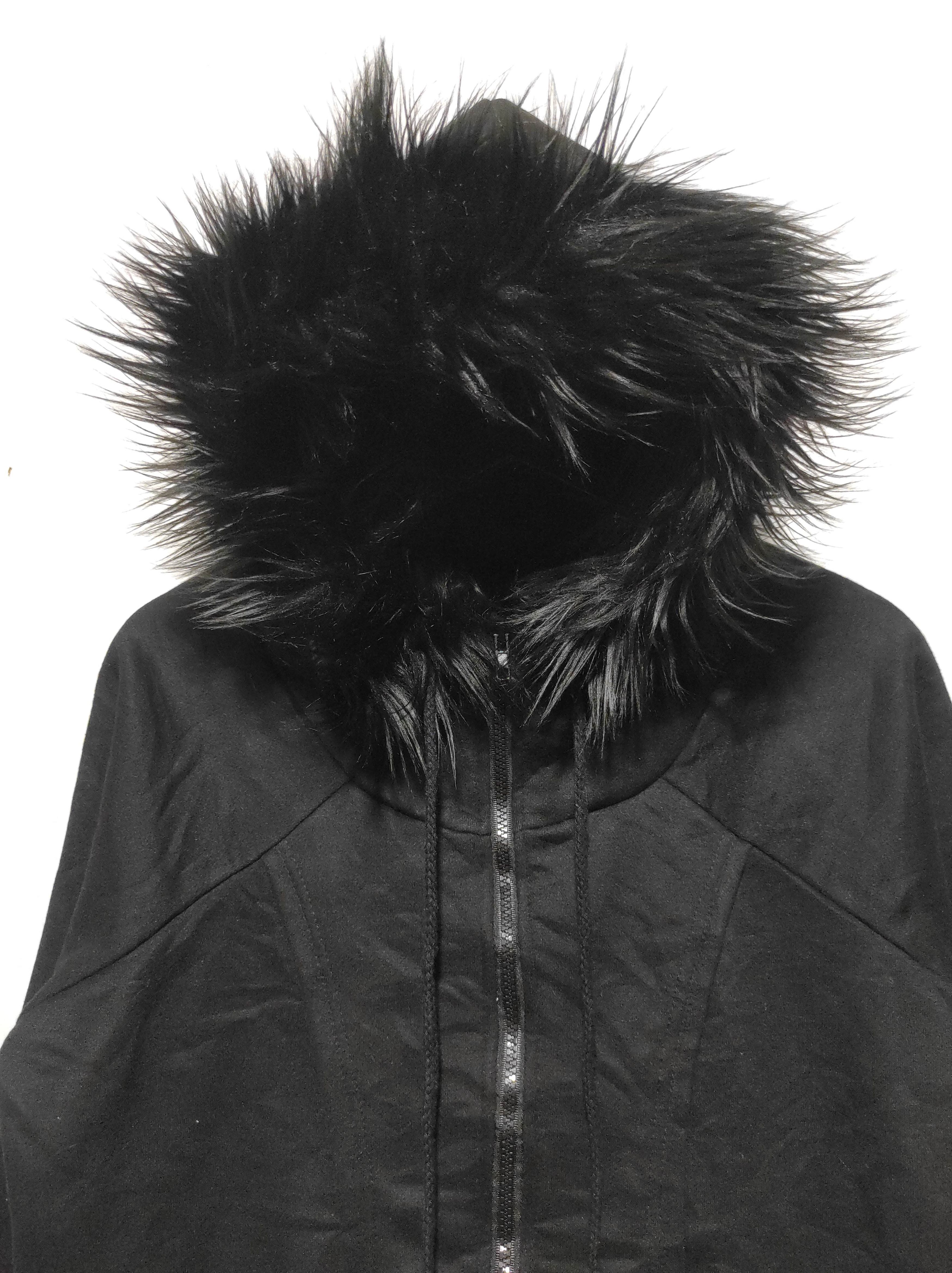 Hysteric Glamour DYX Black Fur hoodie LGB style Size US M / EU 48-50 / 2 - 3 Thumbnail