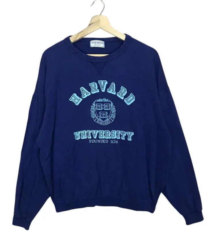 Vintage Vintage Harvard University Sweatshirts Size US L / EU 52-54 / 3 - 1 Thumbnail