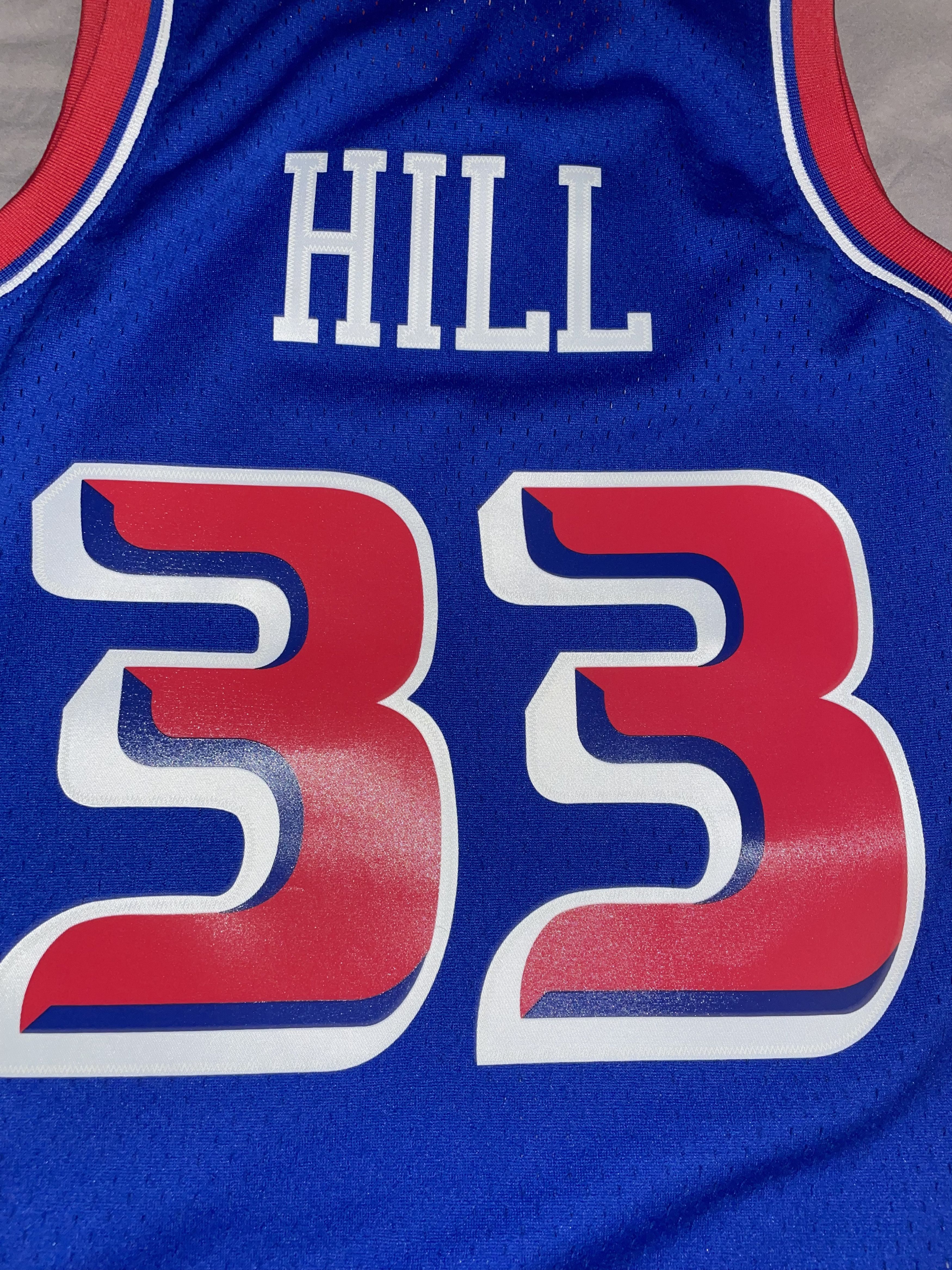 Mitchell & Ness × NBA Hardwood Classics Grant Hill Detroit Pistons TB Jersey Size US S / EU 44-46 / 1 - 5 Thumbnail