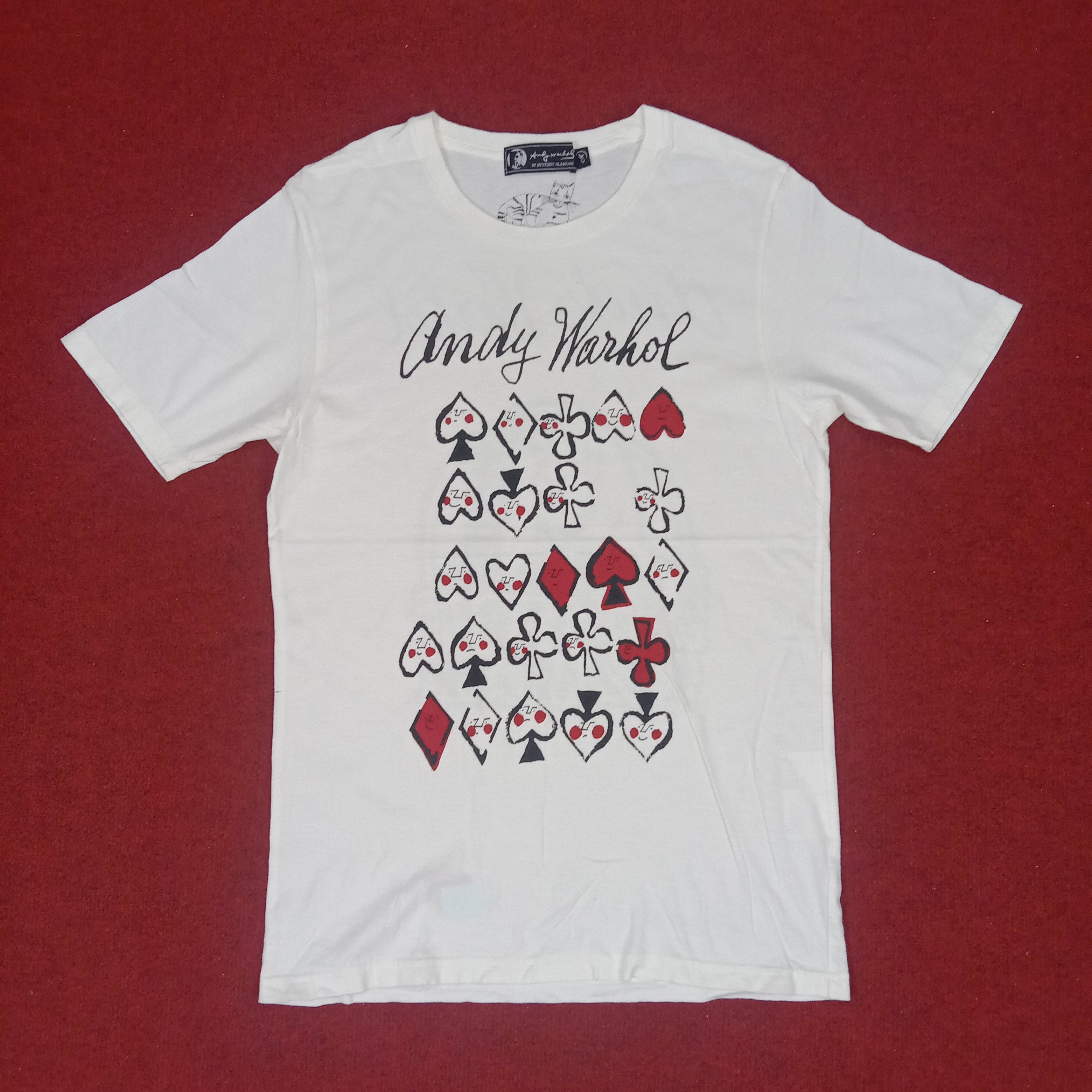Andy Warhol × Hysteric Glamour × Japanese Brand Hysteric Glamour X Andy Warhol Custom Art Style Tshirt Size US S / EU 44-46 / 1 - 3 Thumbnail