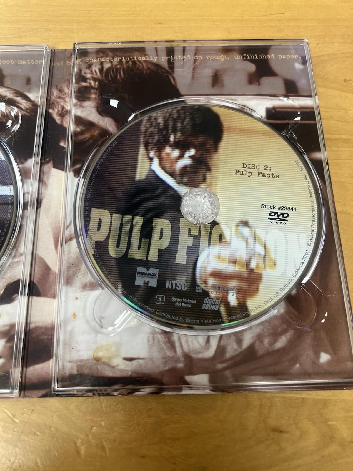 Other Pulp Fiction (DVD, 2002, 2-Disc Set, Collectors Edition) Size ONE SIZE - 8 Thumbnail